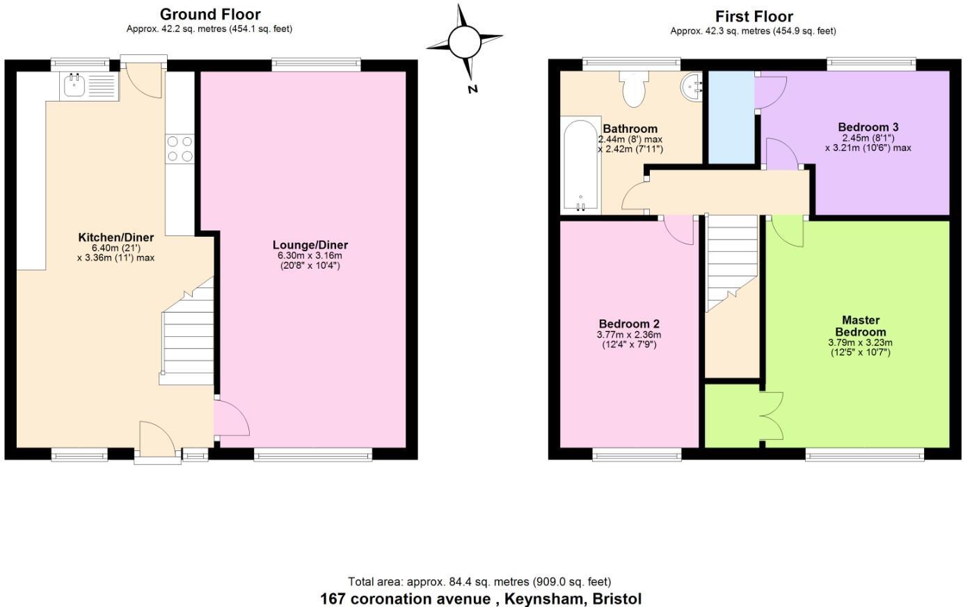 Coronation Avenue, Keynsham, Bristol floorplan