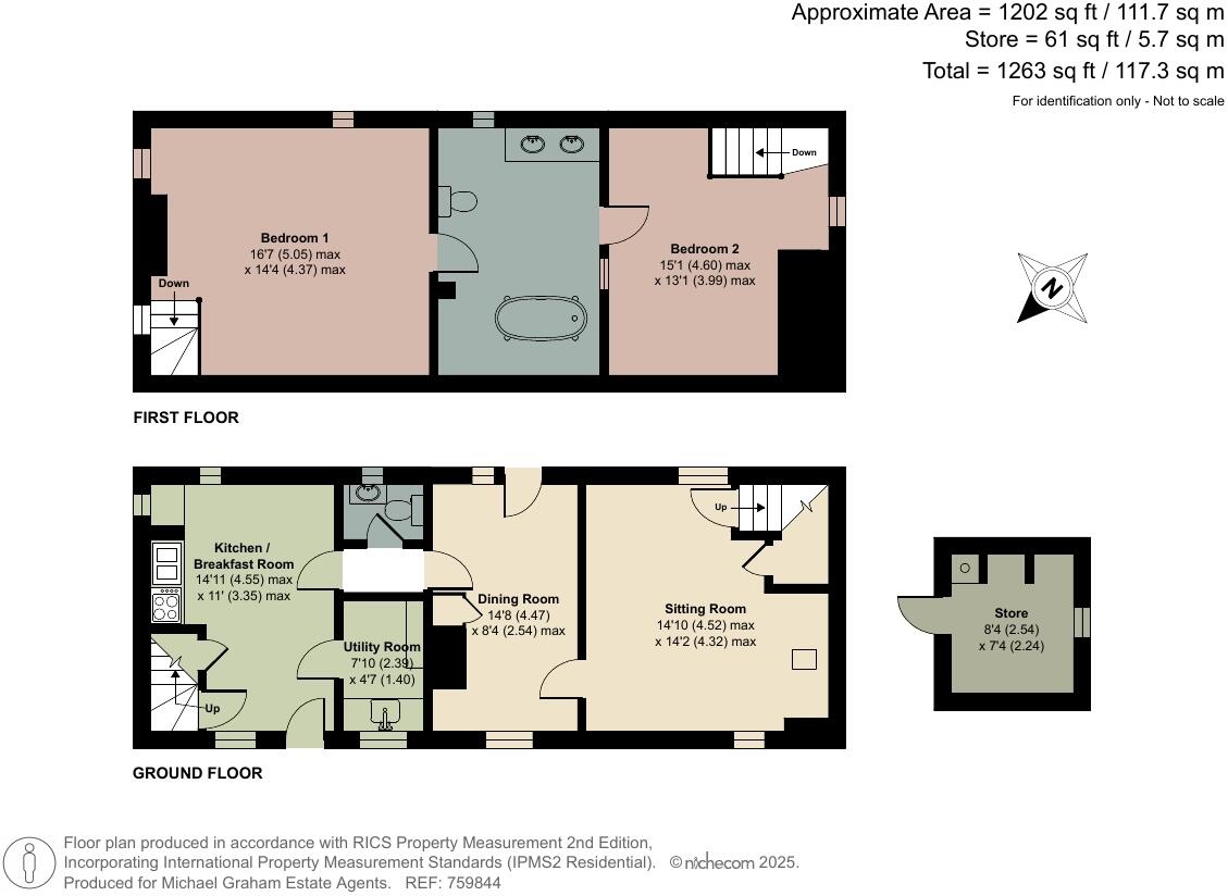 The Lane, Grafton Regis, Towcester, Northamptonshire, NN12 floorplan