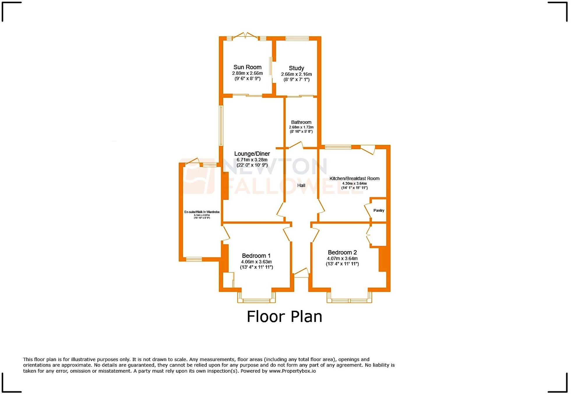 Fosse Way, Syston, LE7 floorplan