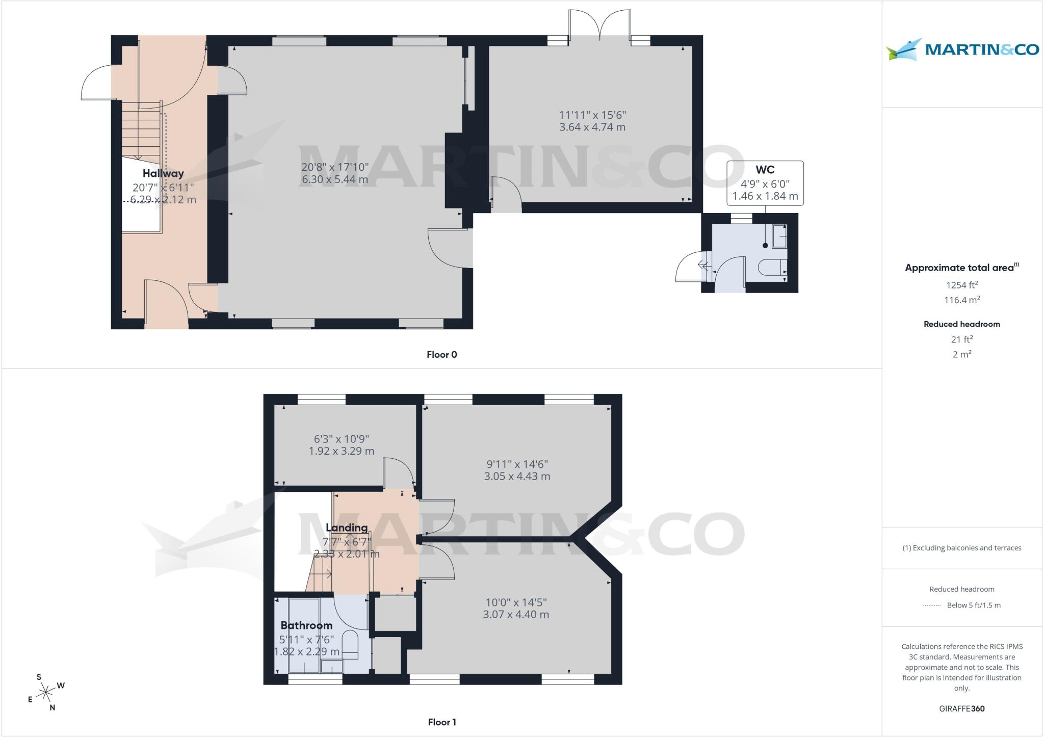 Quernmore Park Hall floorplan