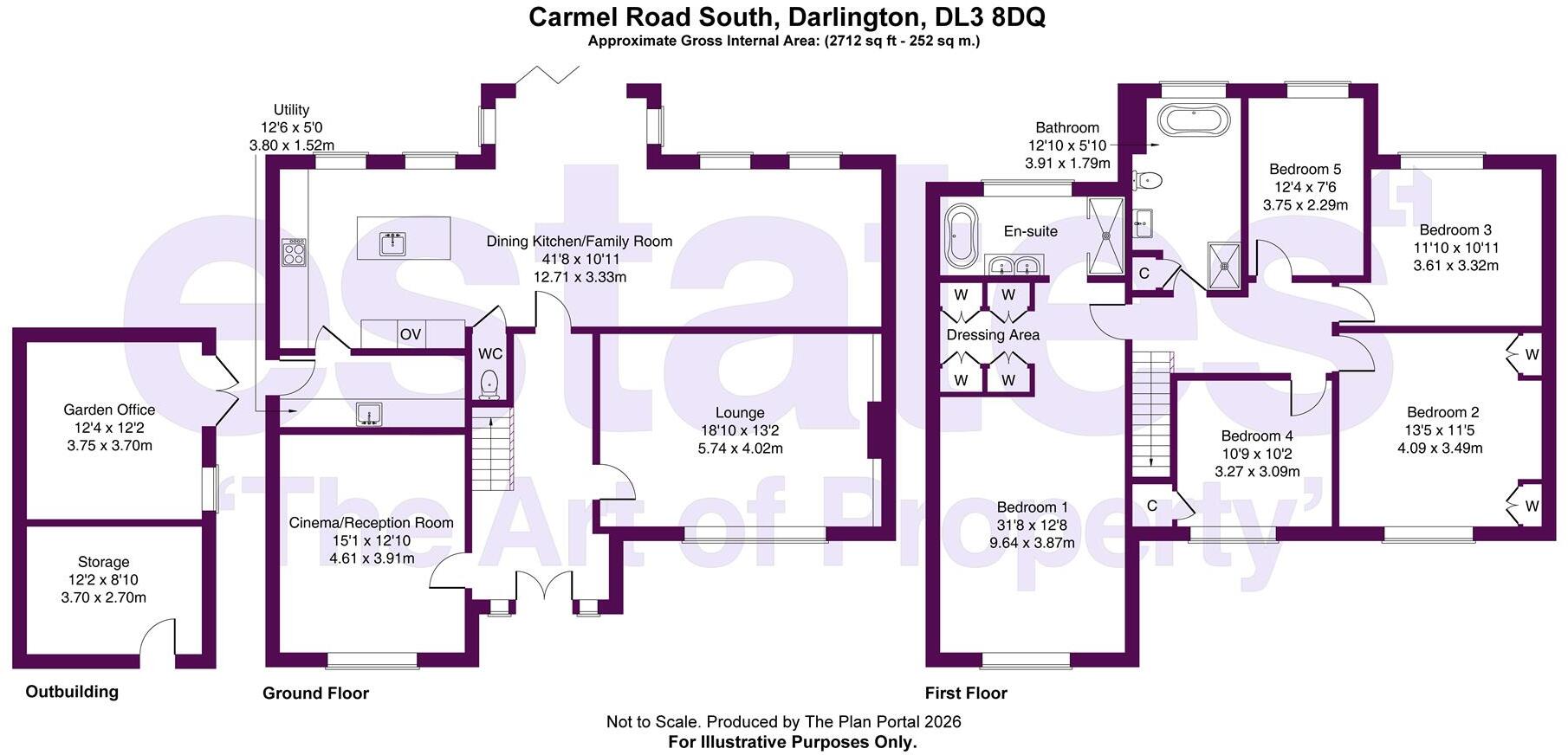 Carmel Road South, Darlington, DL3 8DQ floorplan