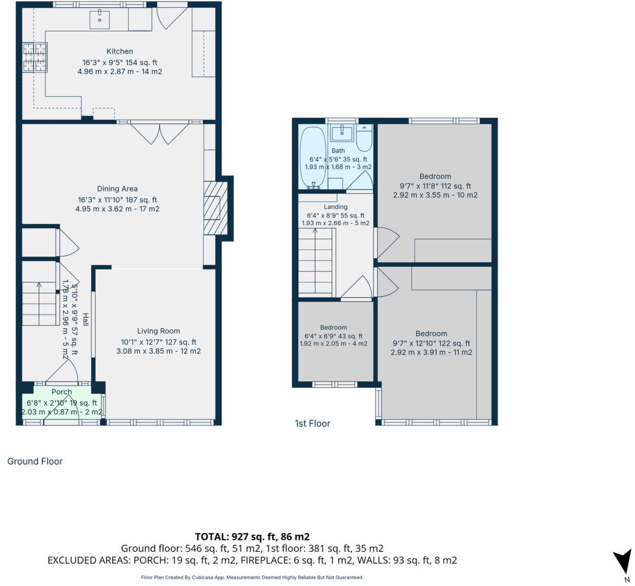 Goldsmith Avenue, Romford, RM7 0EX floorplan