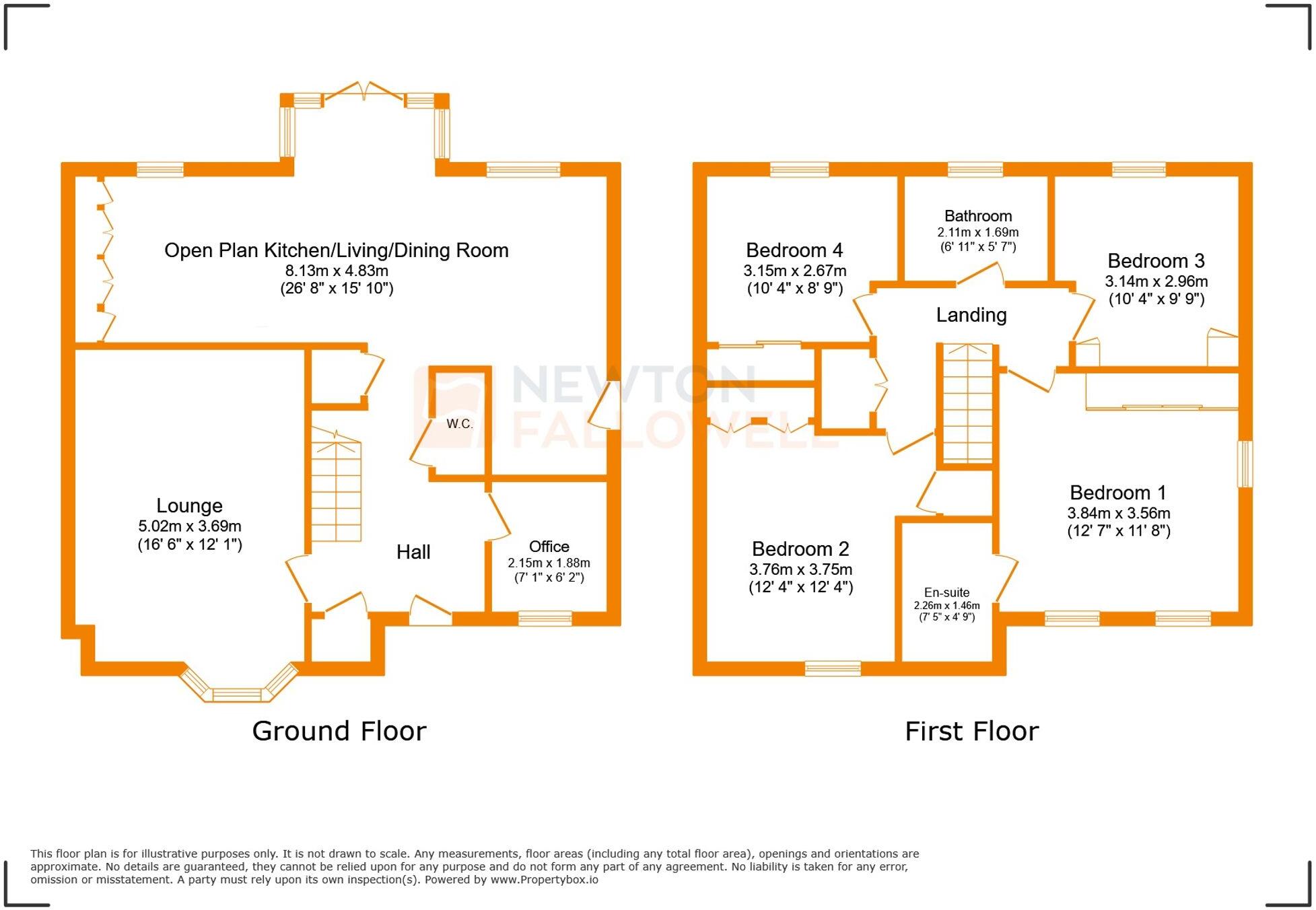 Loddington Close, Syston, LE7 floorplan