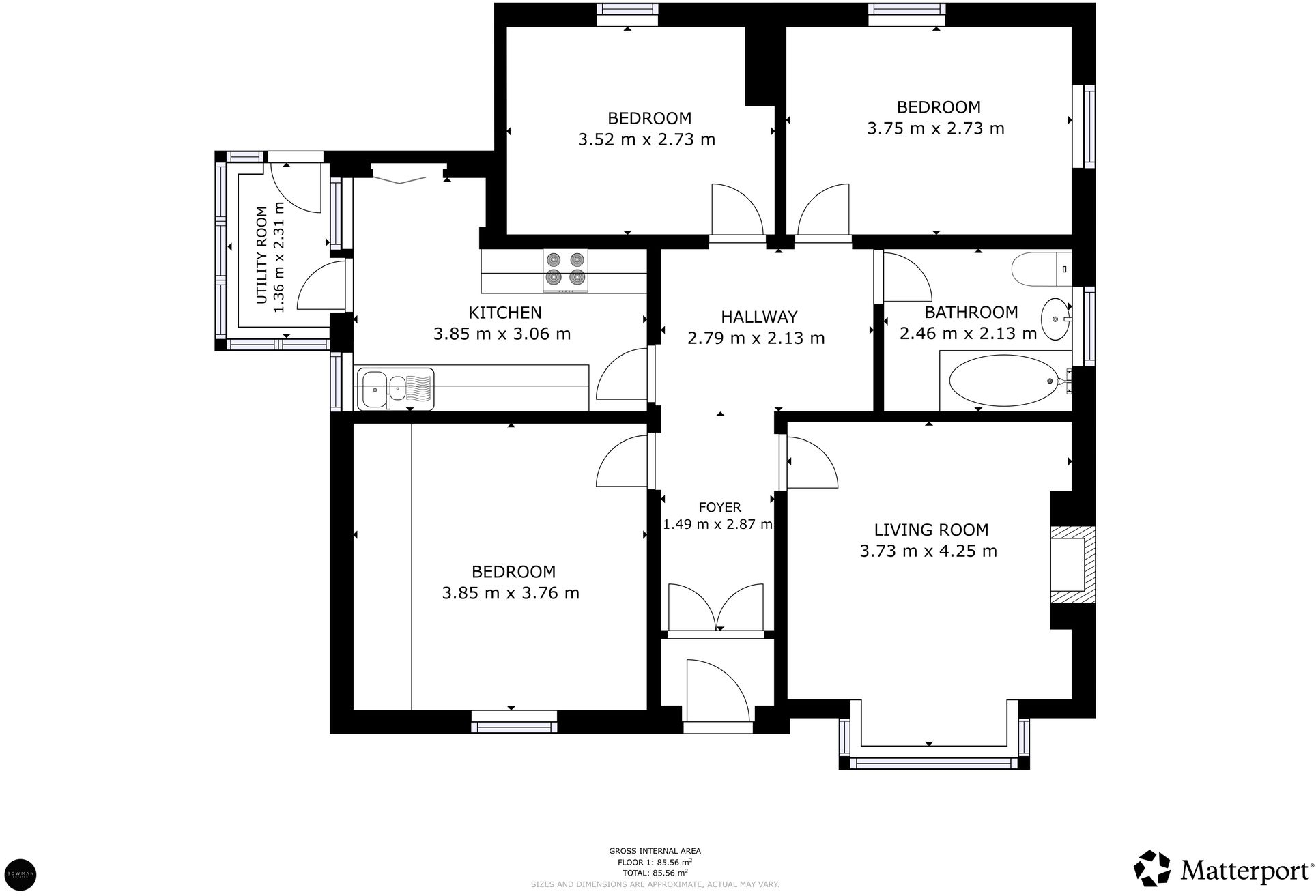 Manchester Road, Walmersley, BL9 floorplan