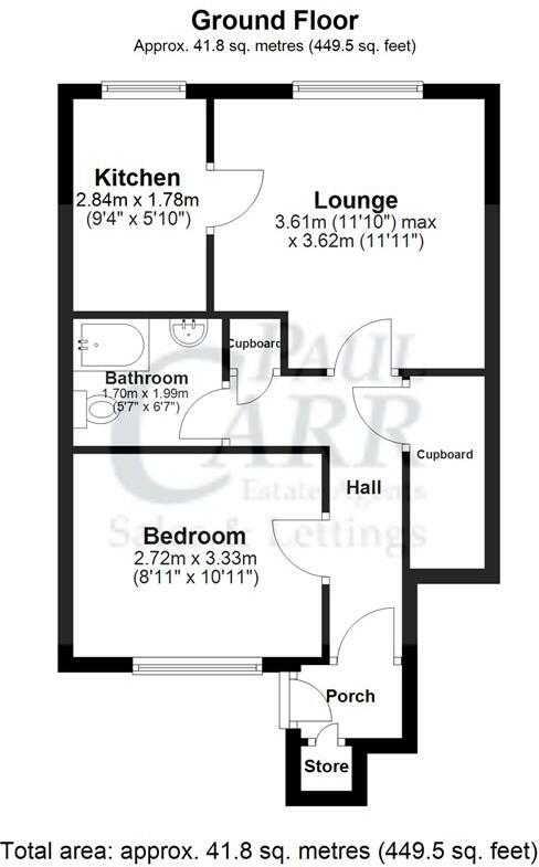 The Sidings (Off Rugeley Road), Hednesford floorplan