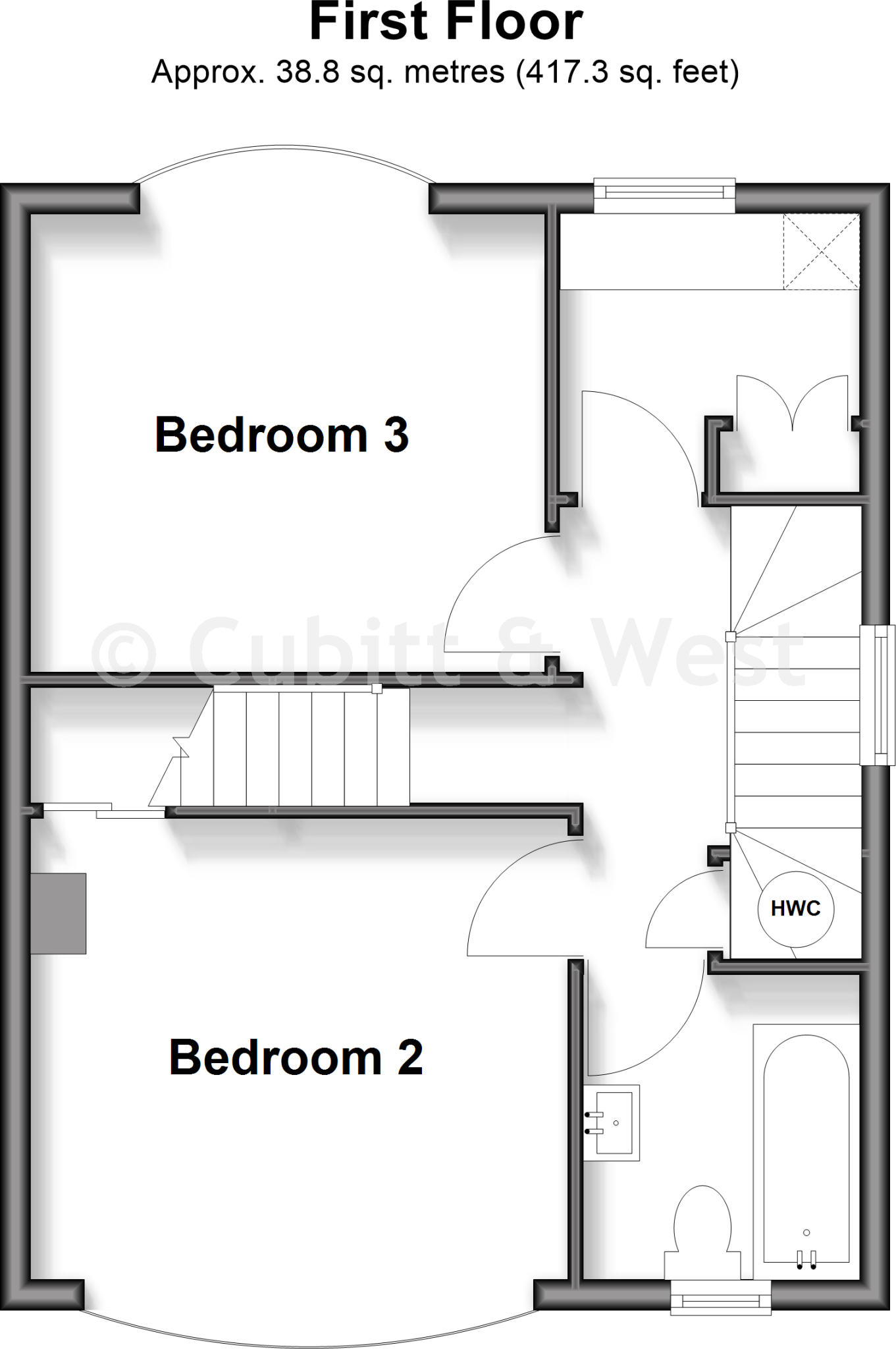 Sackville Close, Lewes, East Sussex floorplan