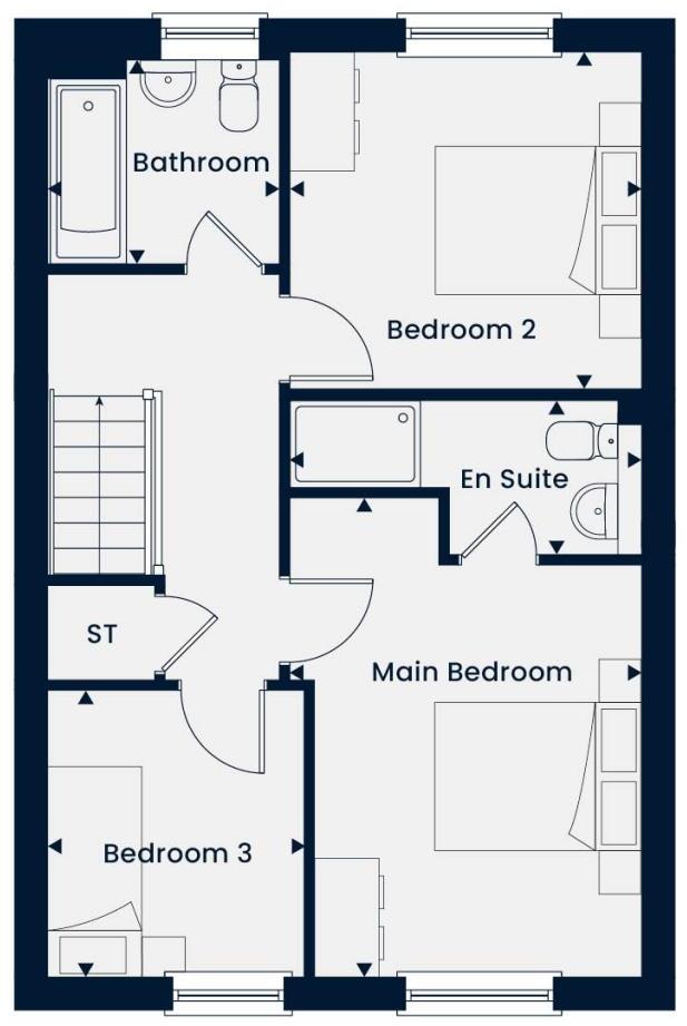 Exeter Road,
South Molton,
Devon,
EX36 4EW floorplan