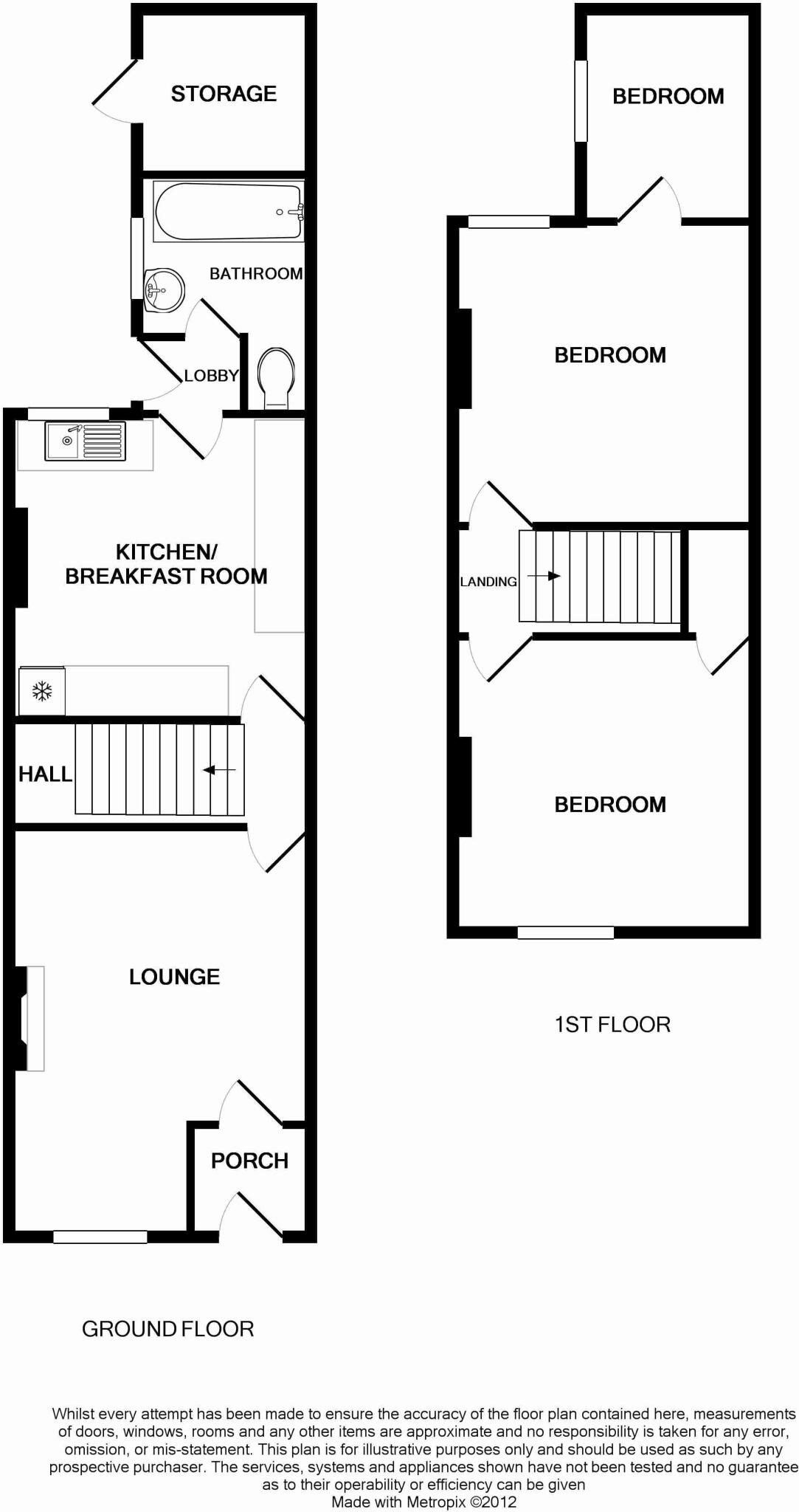 Beaconsfield Road, Norwich,  floorplan