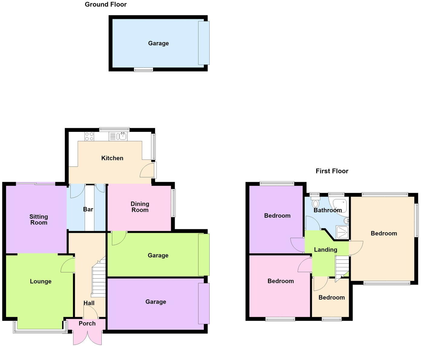 Oldham Road, Grasscroft, Saddleworth floorplan