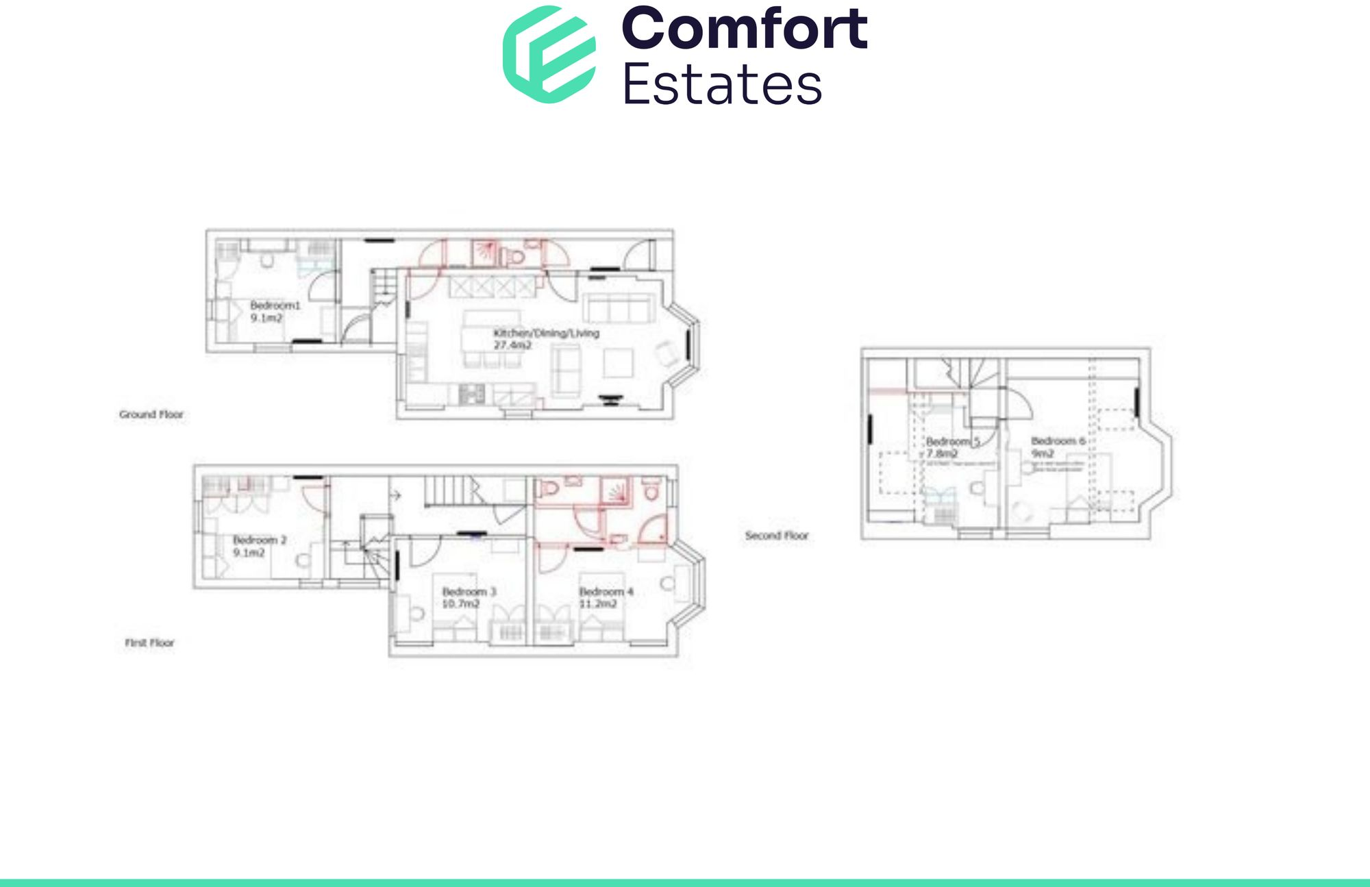 Devonshire Promenade, Nottingham, NG7 floorplan