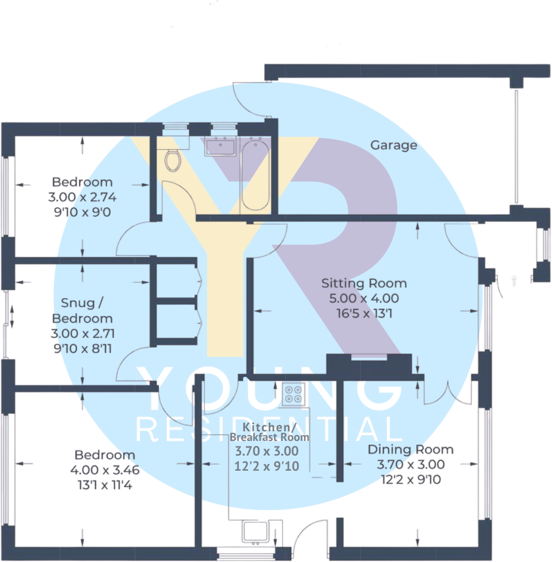 Culloden Close, Eaton Ford, St. Neots, Cambridgeshire floorplan