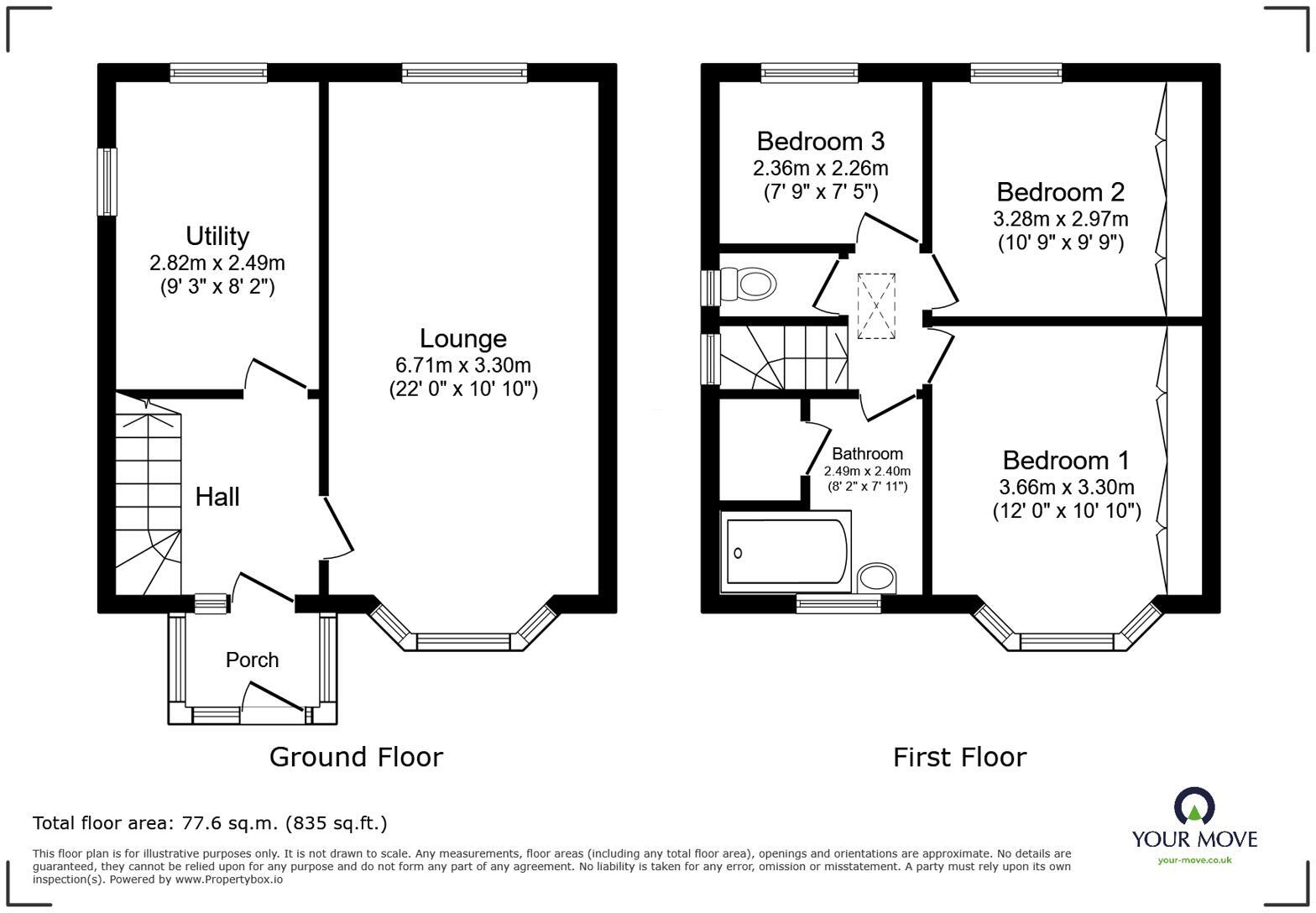 Ringley Road West, Radcliffe, Manchester, Greater Manchester, M26 floorplan