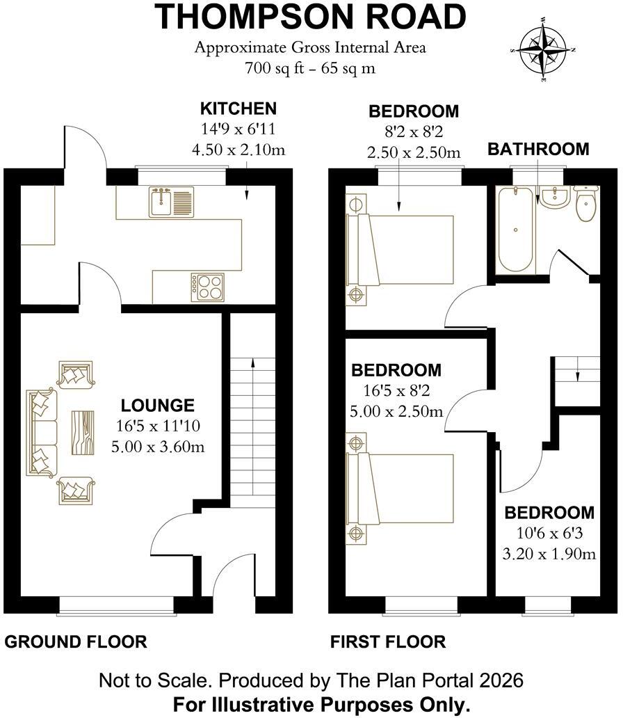 Thompson Road, Brighton floorplan