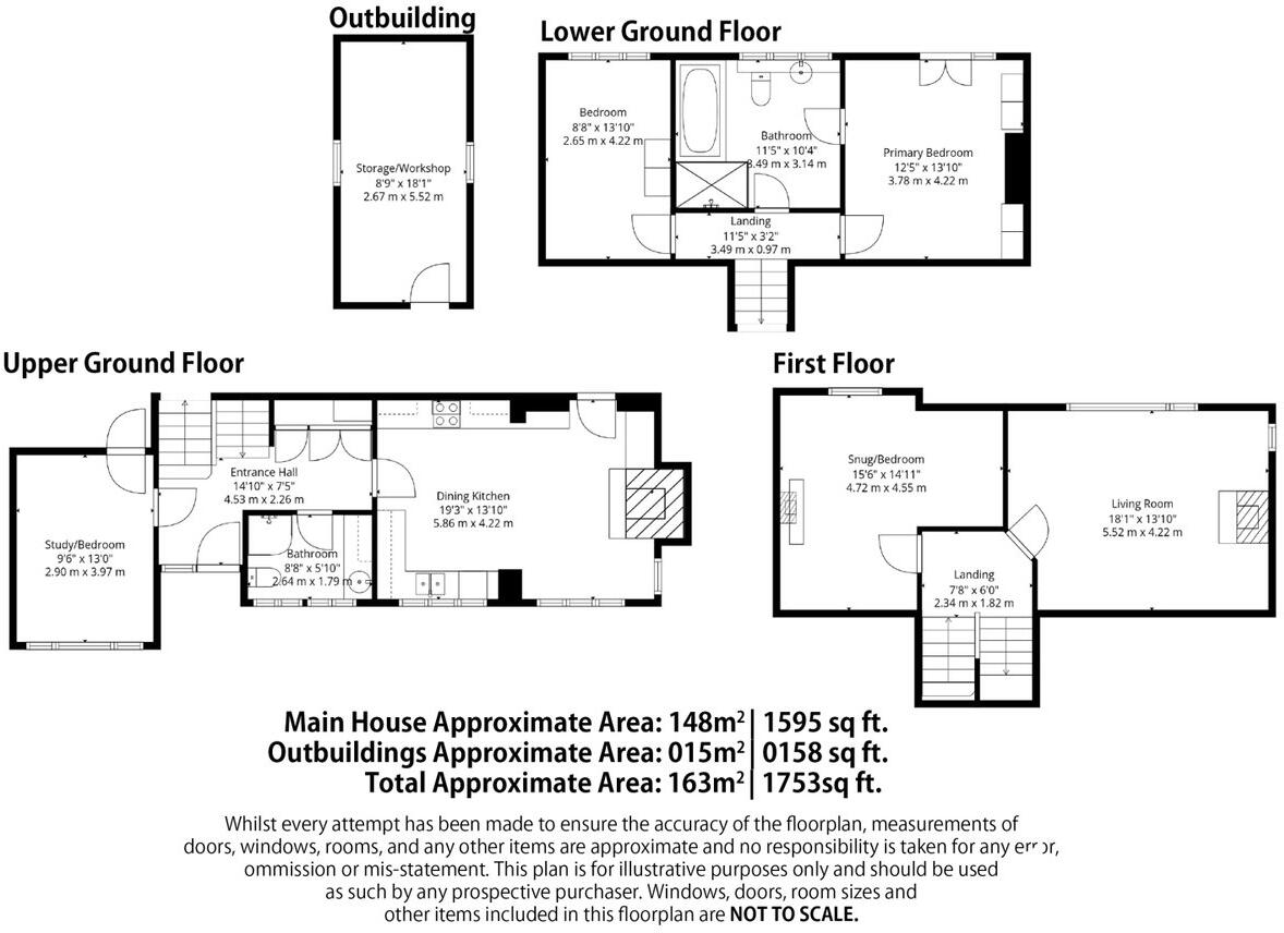 Chapel Hill, Ashover, Derbyshire, S45 0AP floorplan