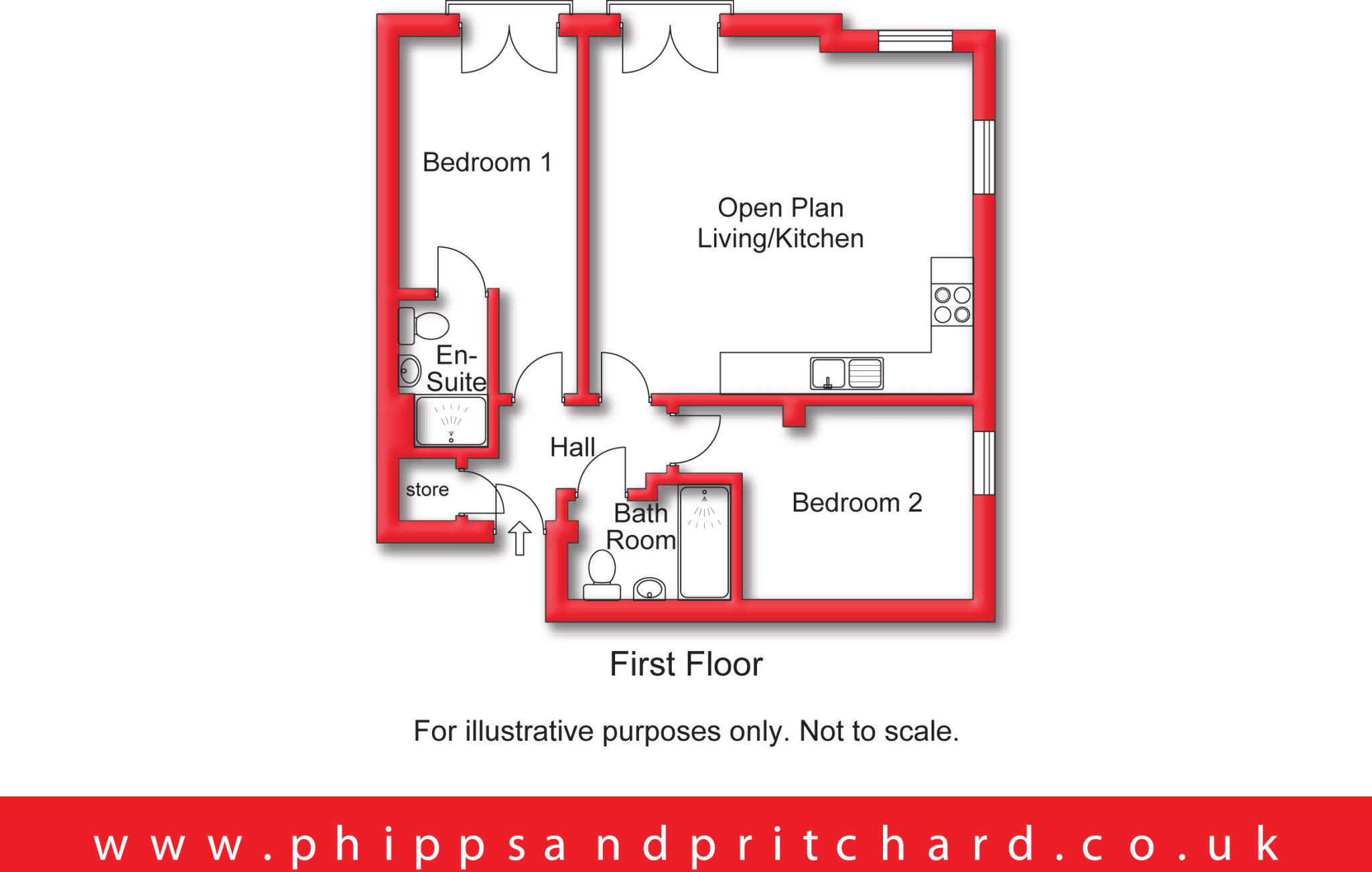 Waters Edge, Stourport-on-Severn, Worcestershire floorplan