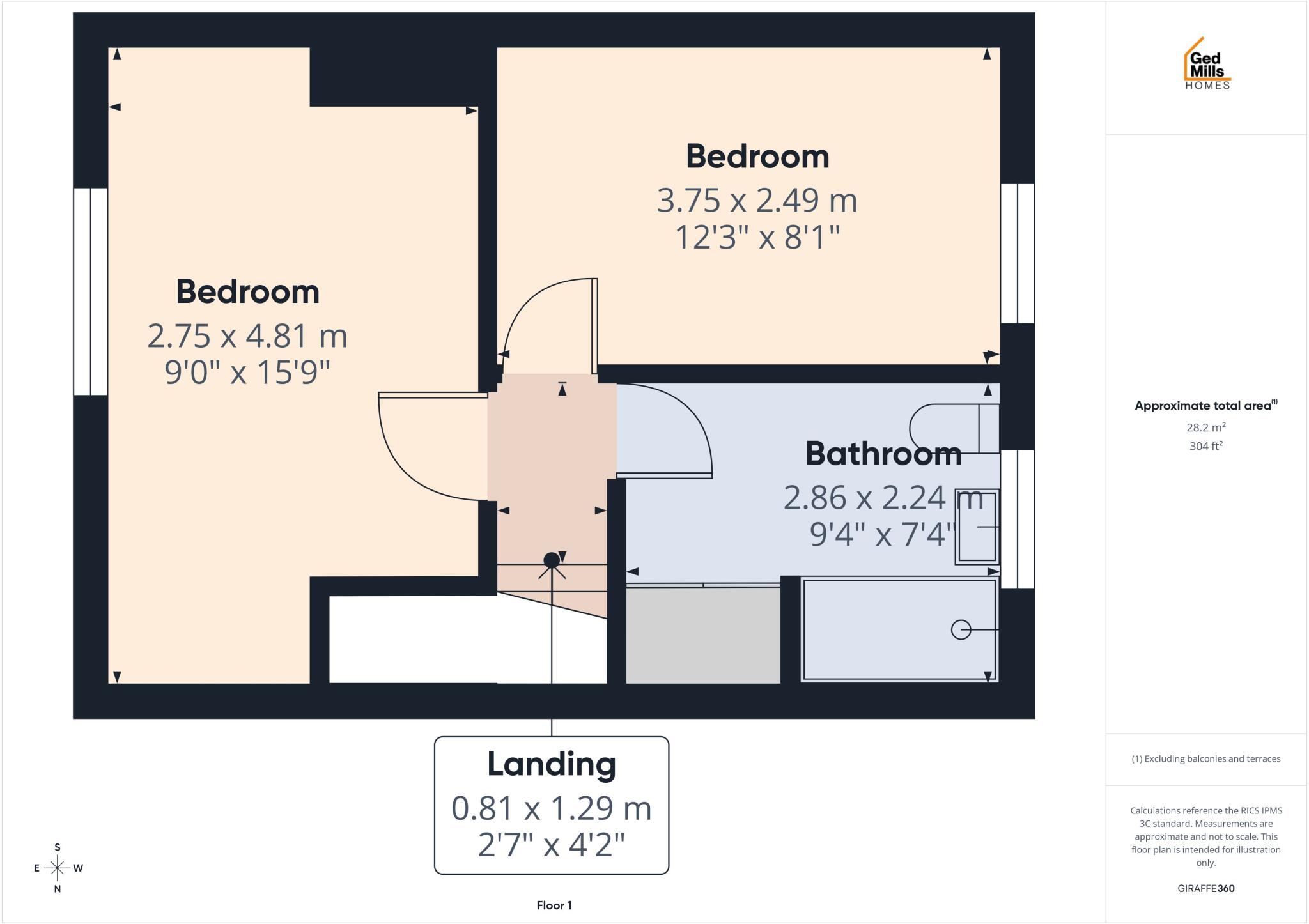 Cotswold Road , Blackpool floorplan