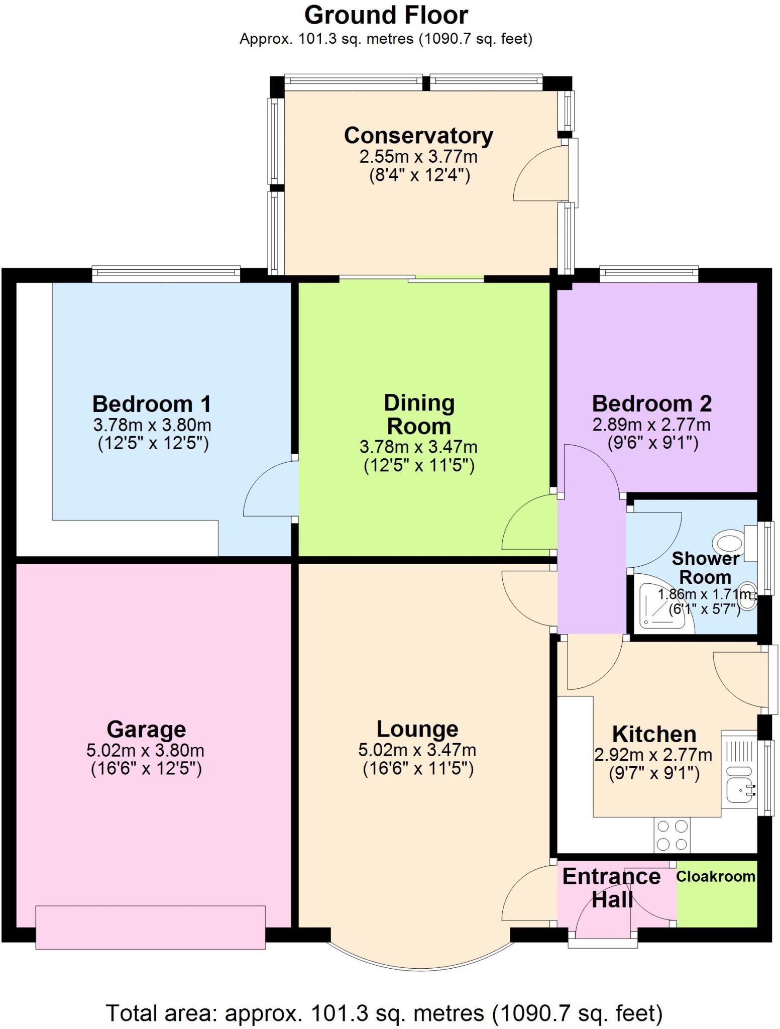 Withycombe Road, Penketh floorplan