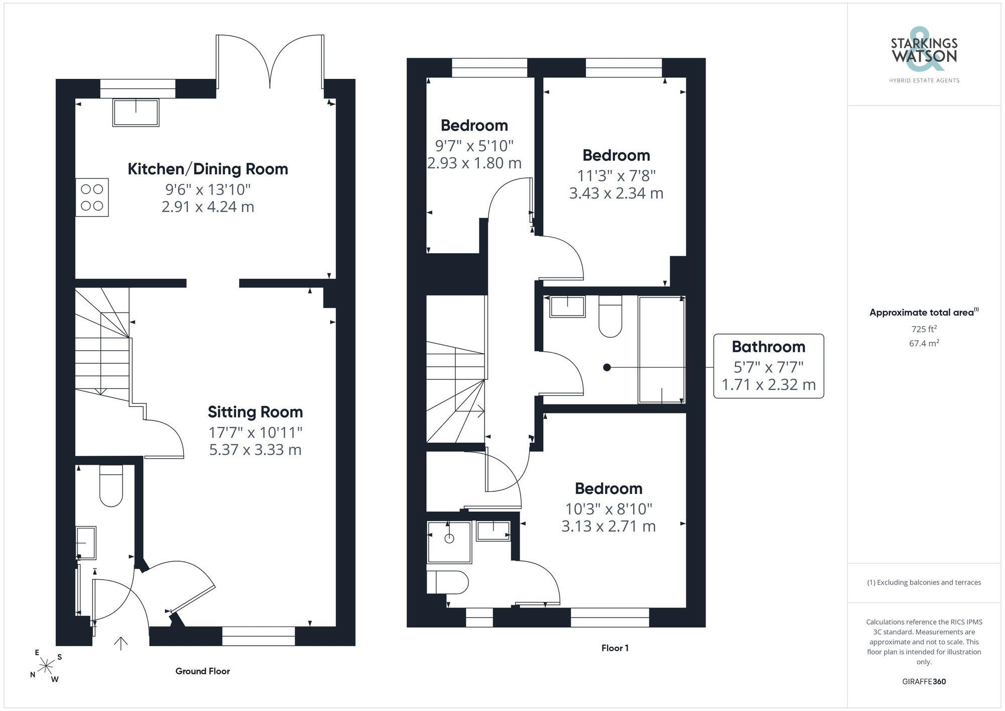 Red Admiral Close, Queens Hills, Norwich floorplan