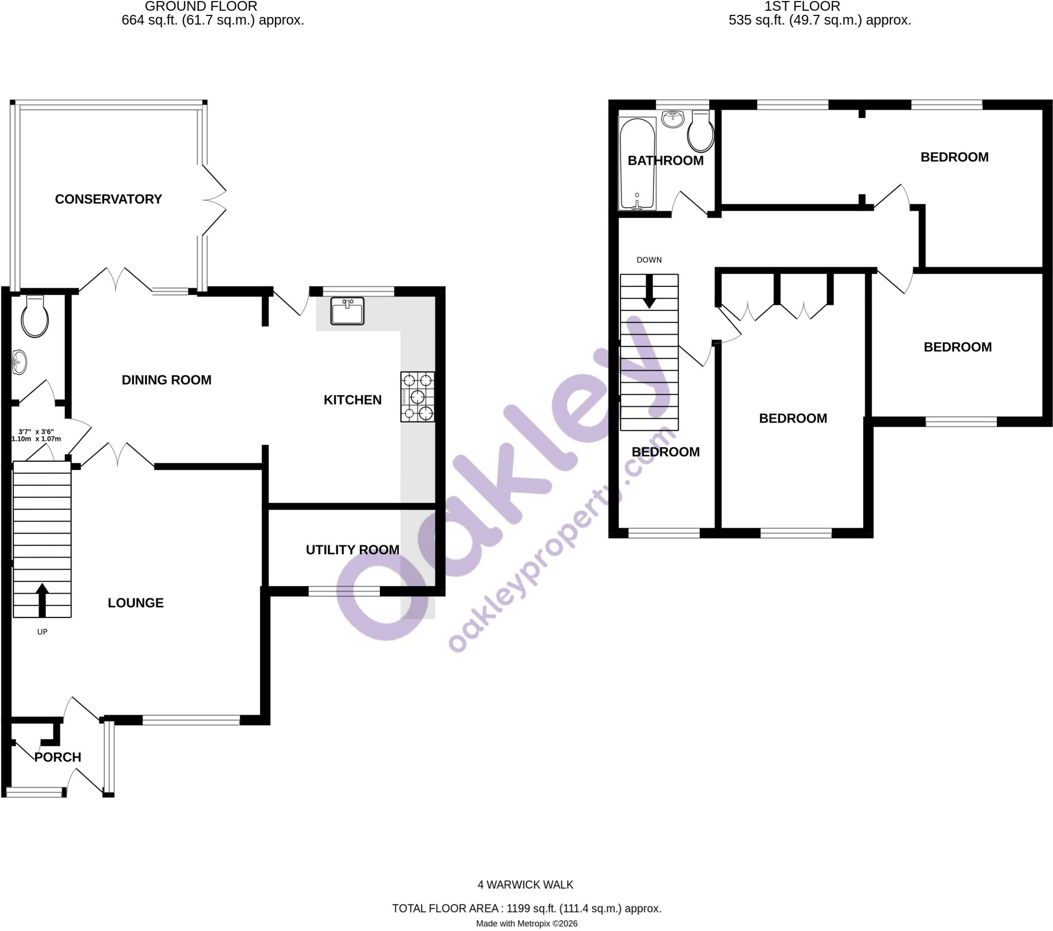 Warwick Walk, Shoreham By Sea floorplan