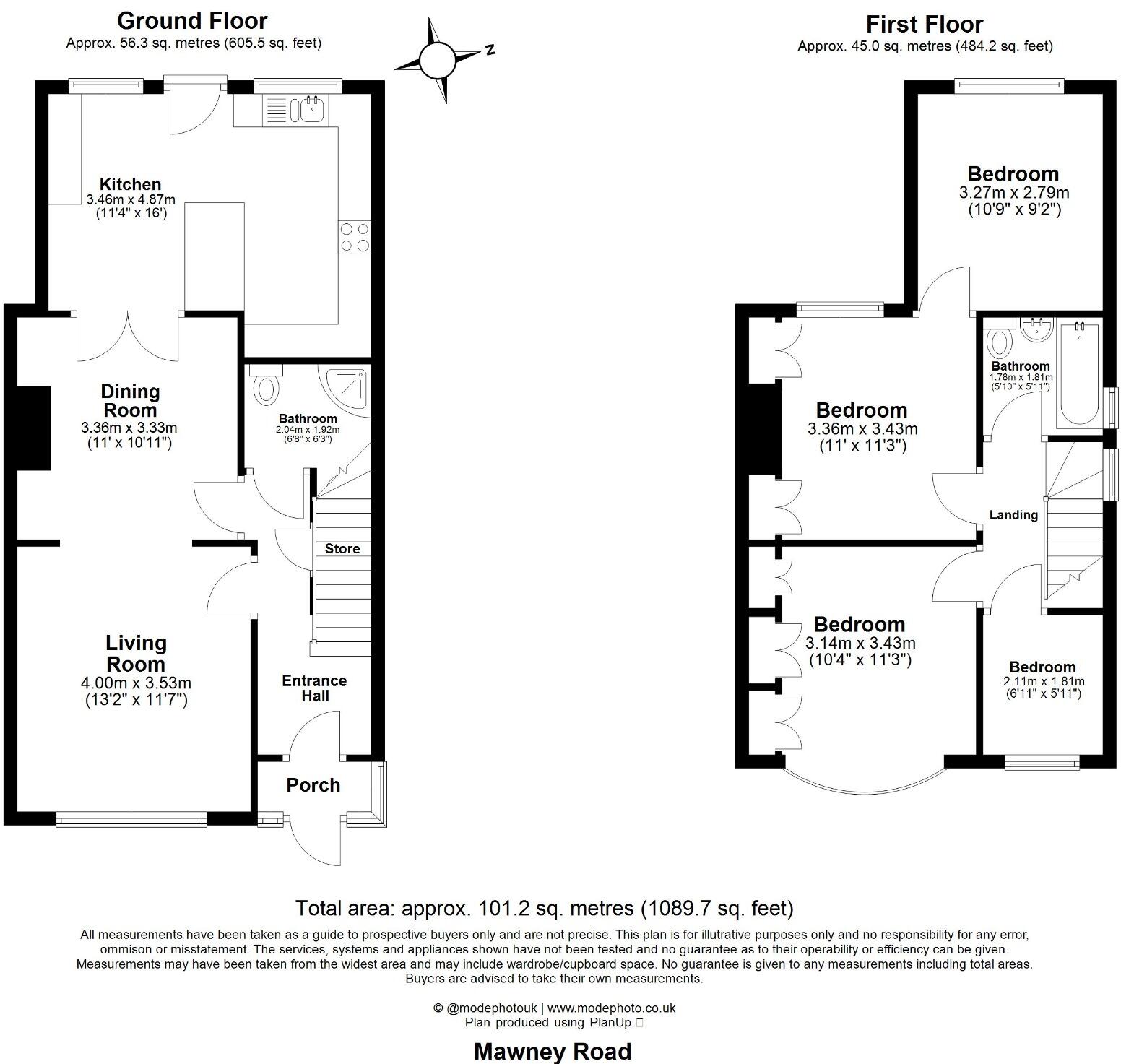 Mawney Road, Romford floorplan