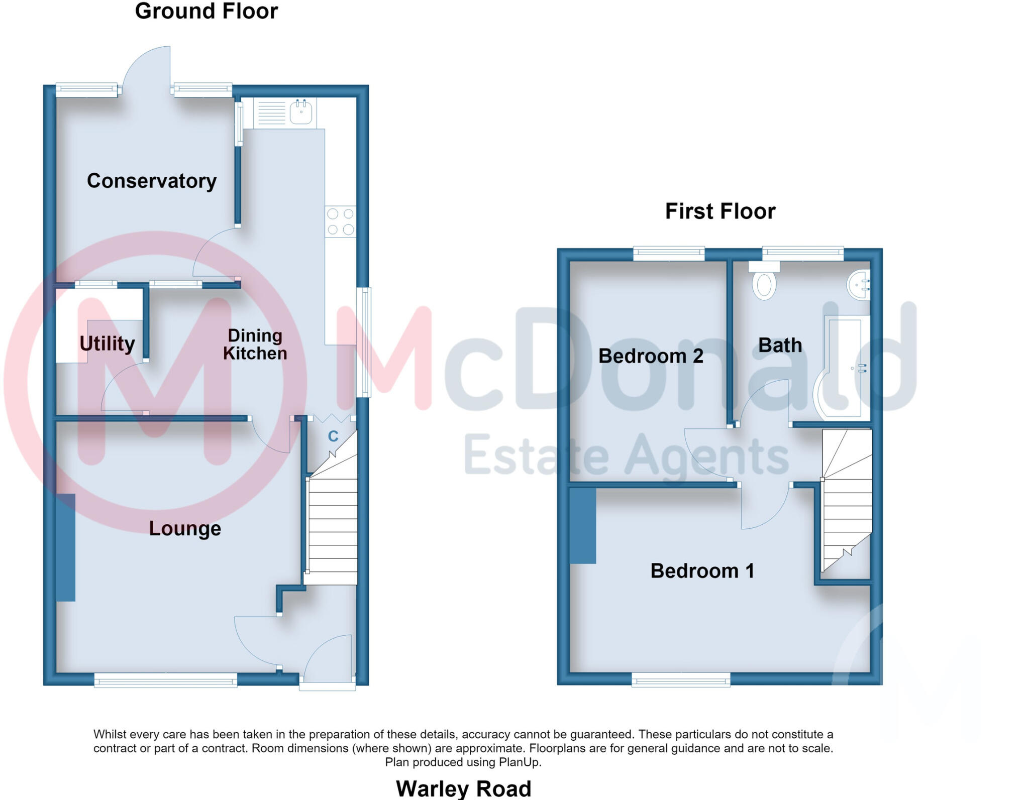 Warley Road, Blackpool floorplan