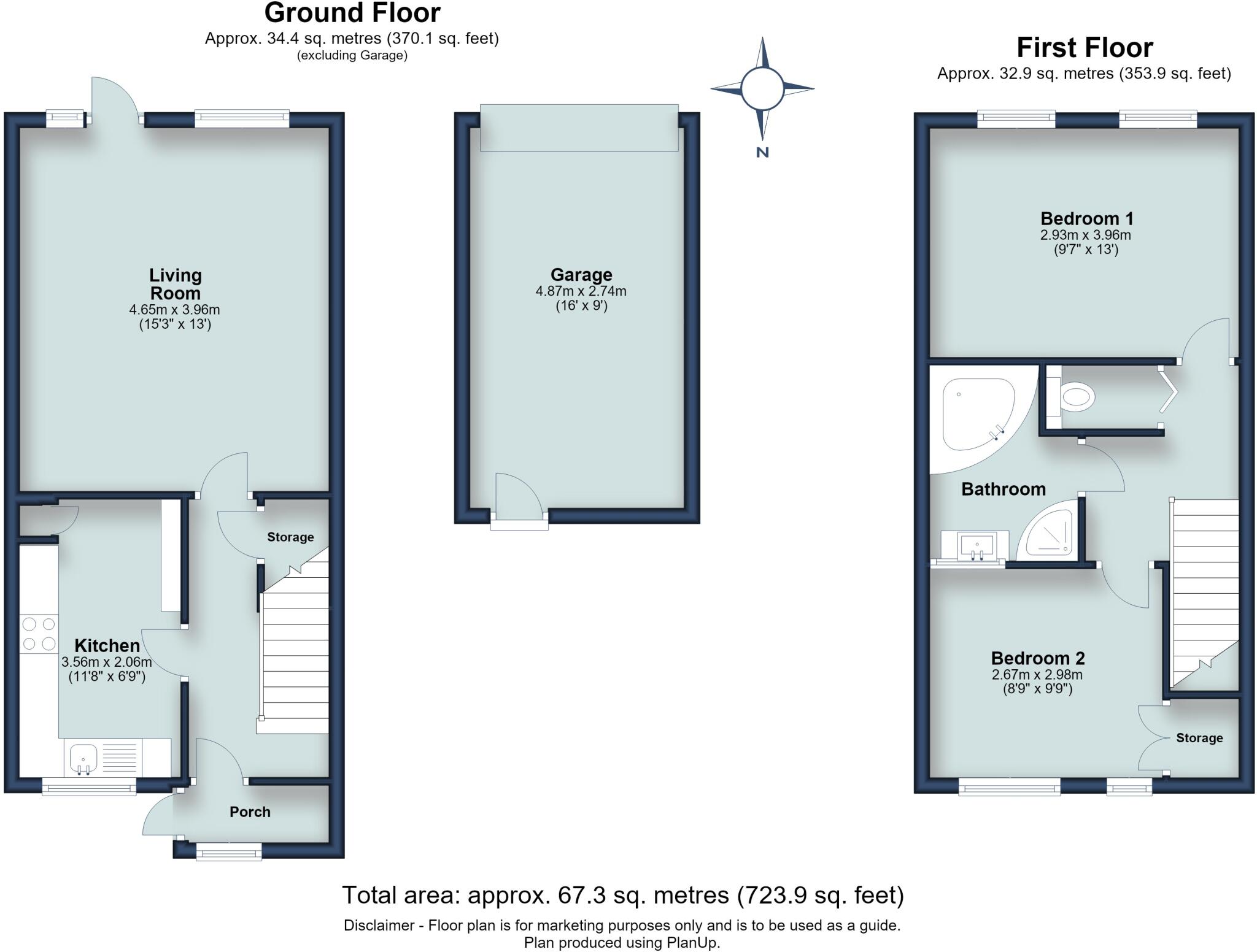 Runcie Close, St. Albans, Hertfordshire, AL4 floorplan