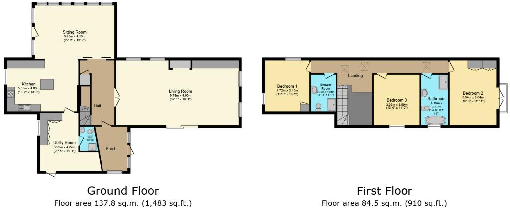 Horwood, Bideford floorplan