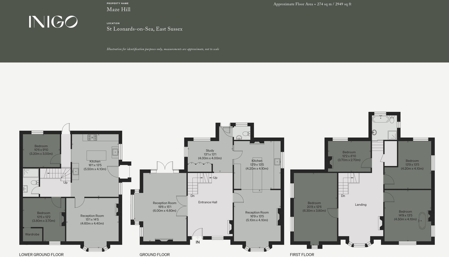 Maze Hill, St Leonards-on-Sea, East Sussex floorplan
