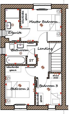 Wainwright Road, 
Hugglescote, 
LE67 2DA floorplan