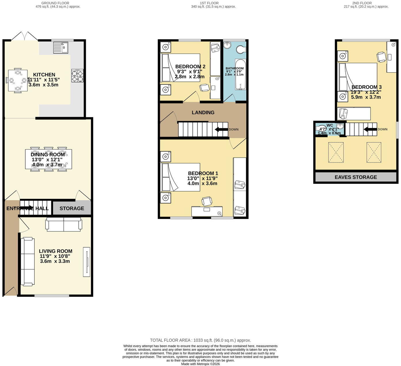Beechwood Avenue, South Reddish, Stockport, SK5 7QD floorplan