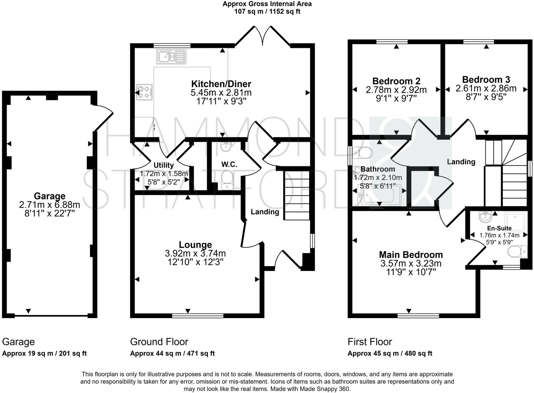 Harness Maker Way, Hethersett floorplan
