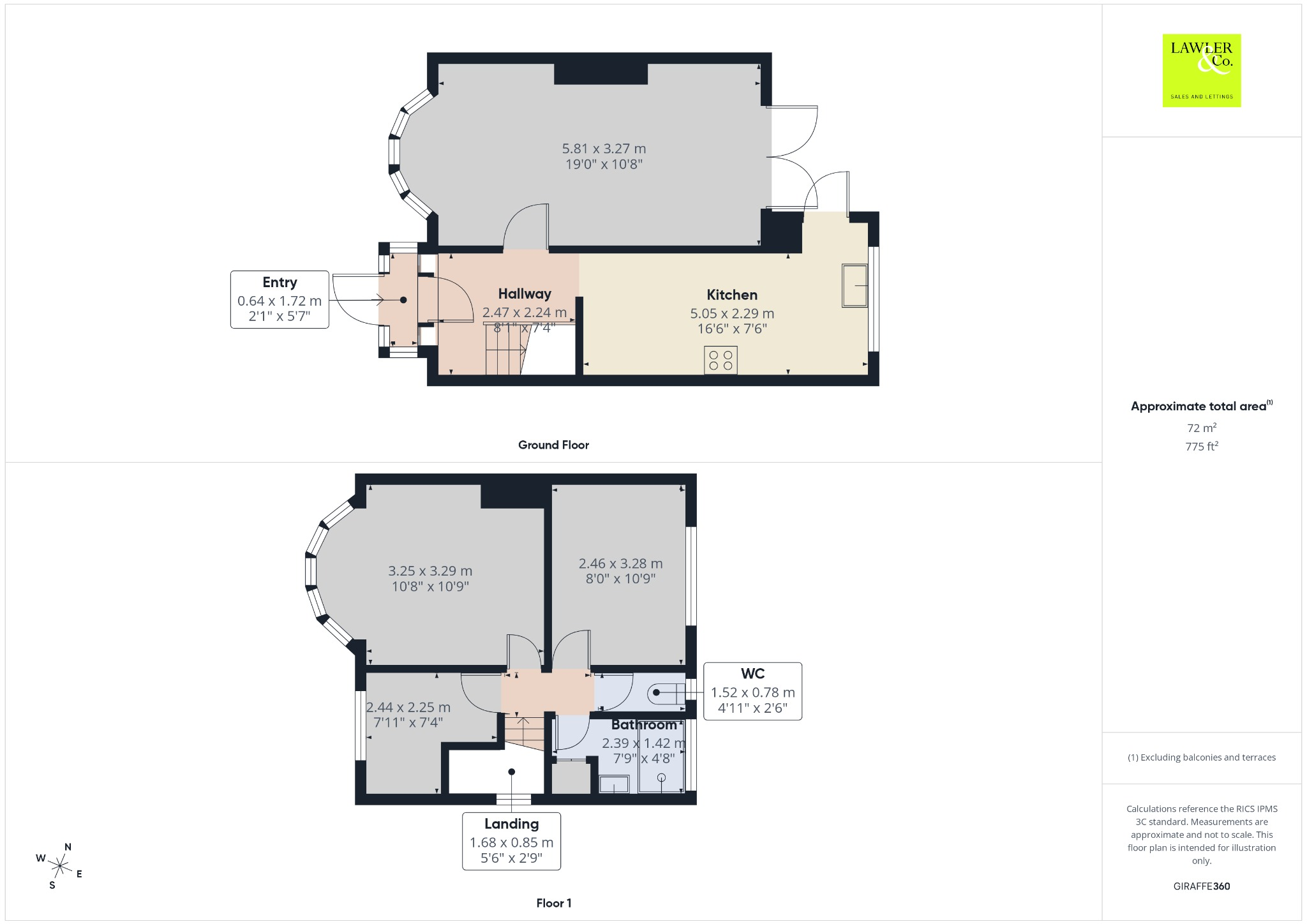 Coombes Street, Great Moor, Stockport, Cheshire, SK2 7NZ floorplan