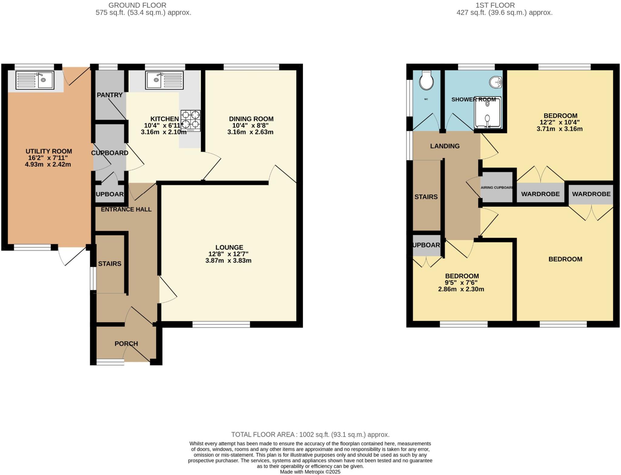 West View, Newnham floorplan