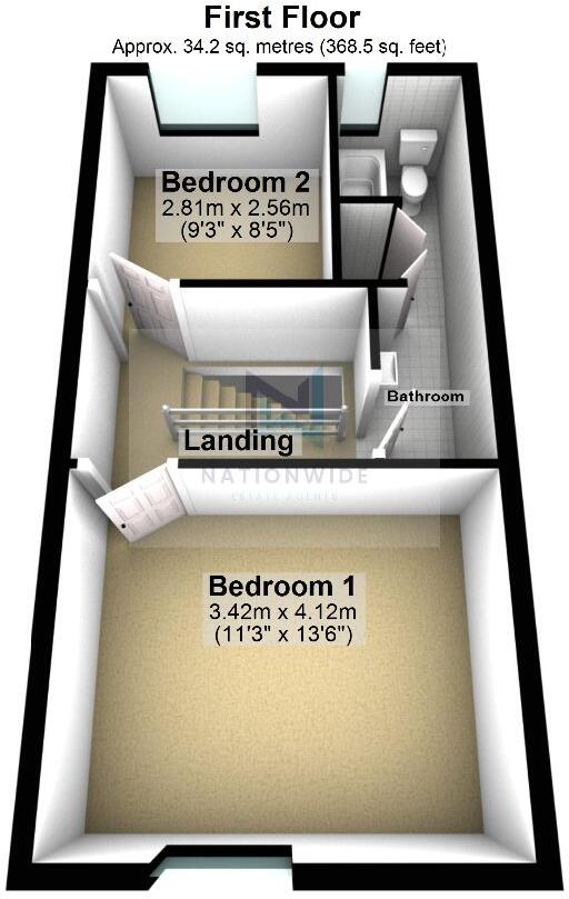 New Wellington Street, Blackburn floorplan