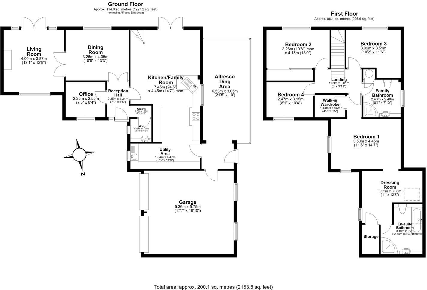 Abbey Close, Alcester floorplan