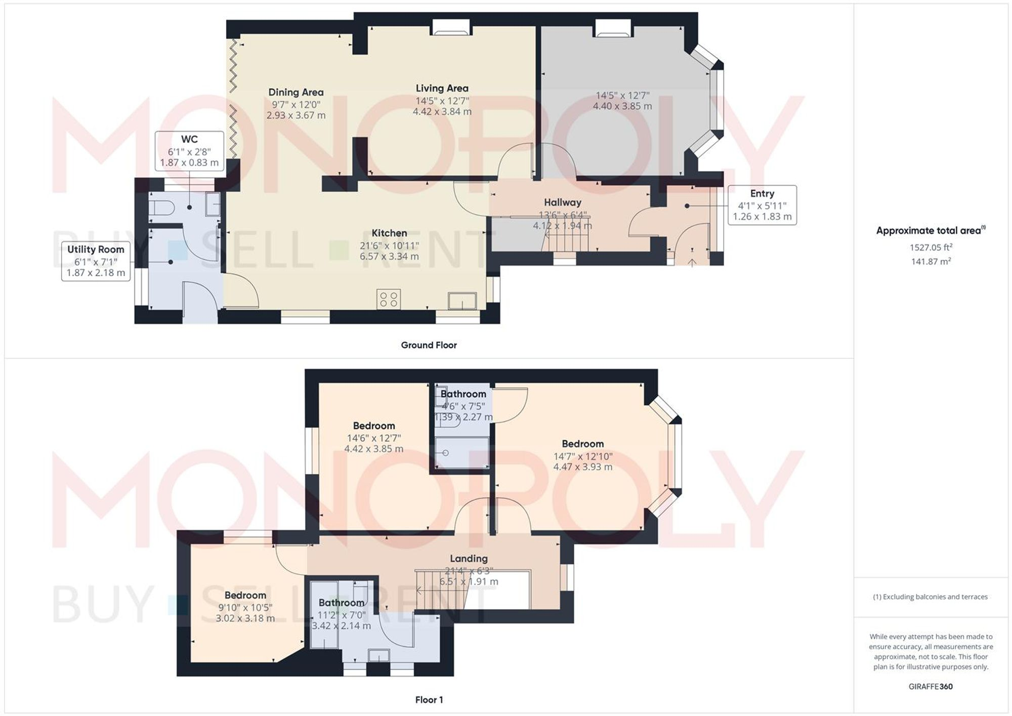 Tudor Road, Wrexham, LL13 floorplan