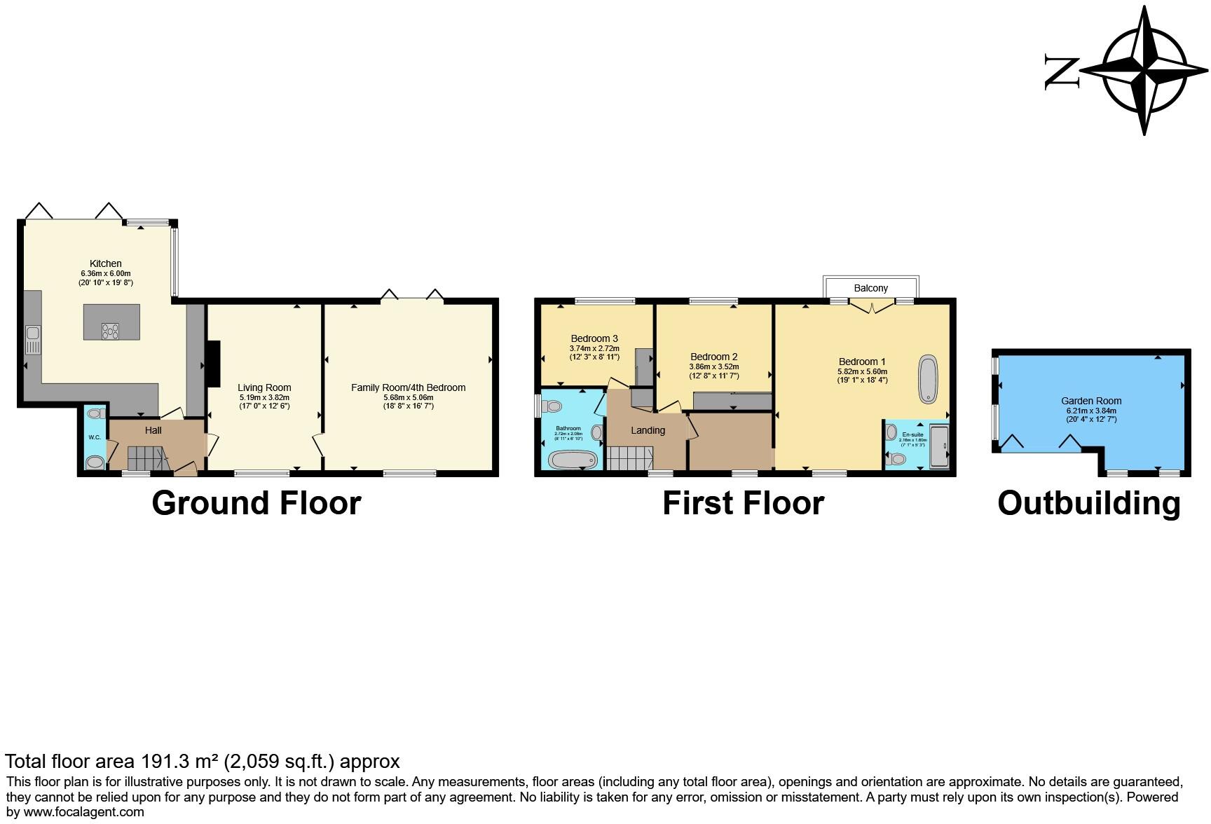 Princess Square, Billinghay, LN4 floorplan