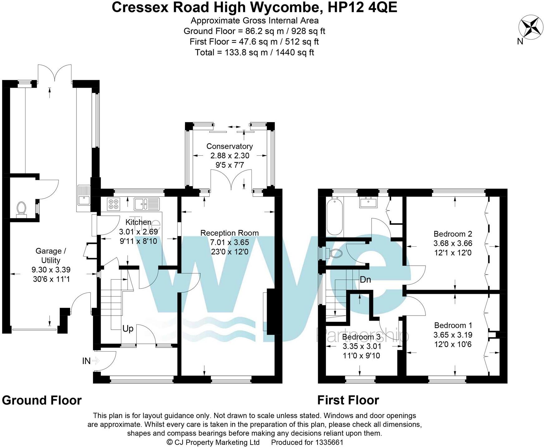 Cressex Road, High Wycombe, HP12 floorplan