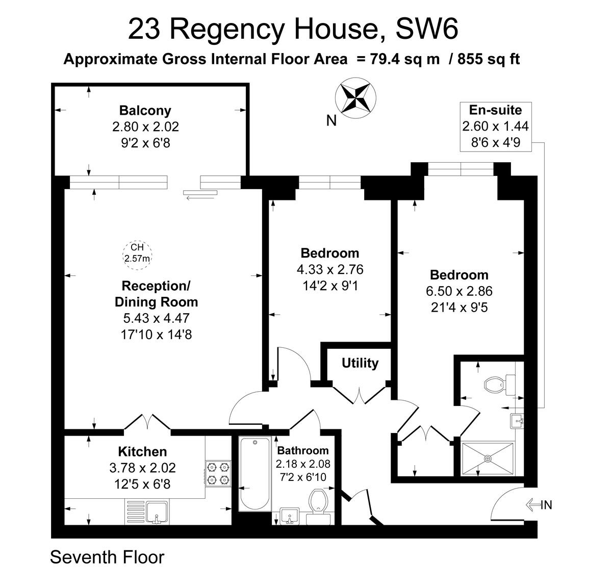 Imperial Wharf, London, SW6 floorplan