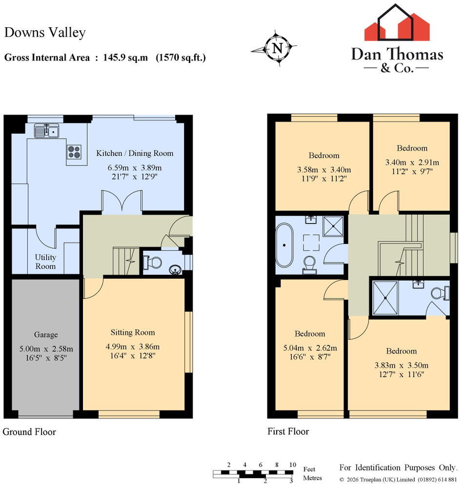 Downs Valley, Hartley, Longfield, Kent, DA3 7RA floorplan