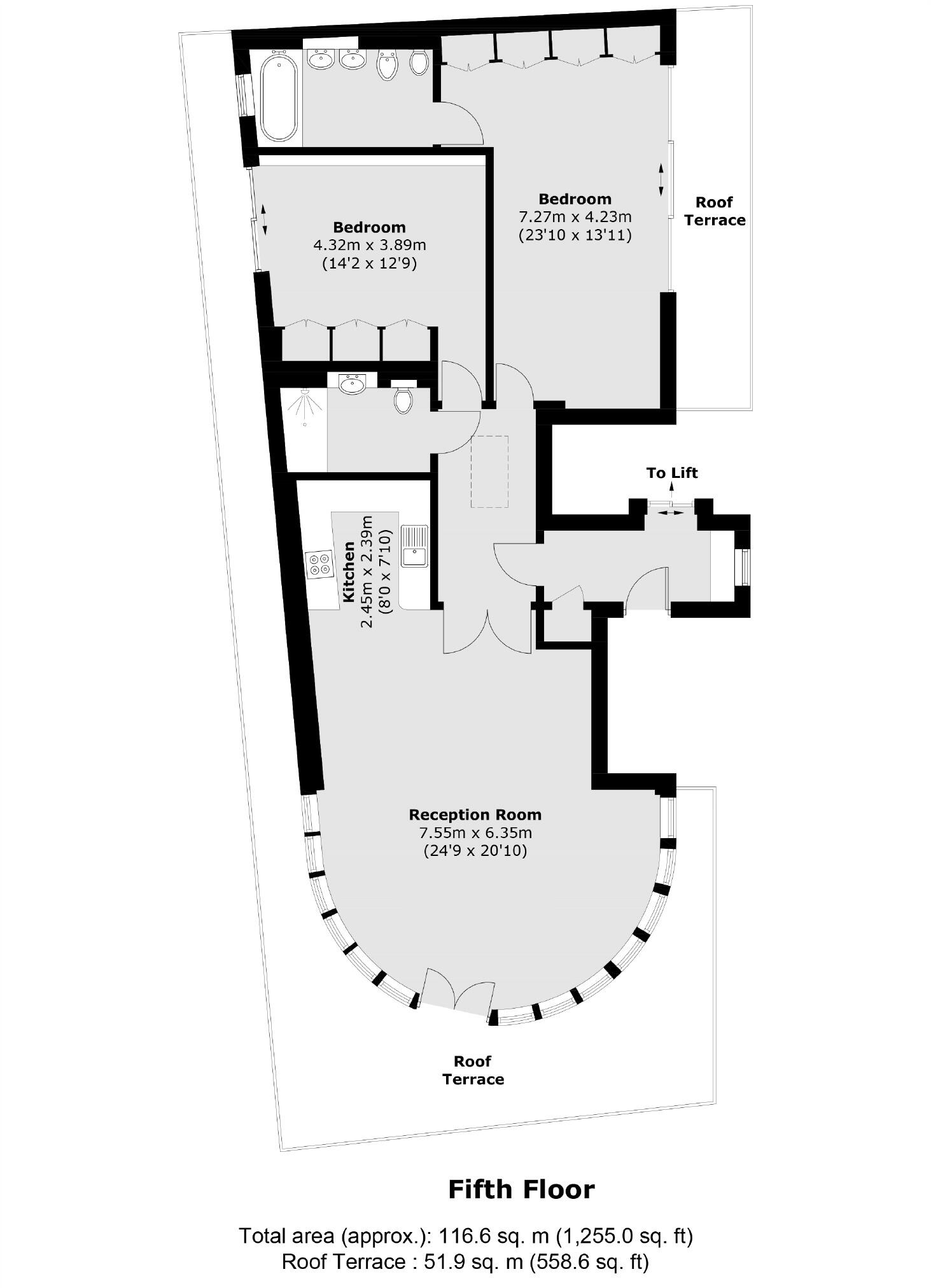 Winchester Square, London Bridge floorplan