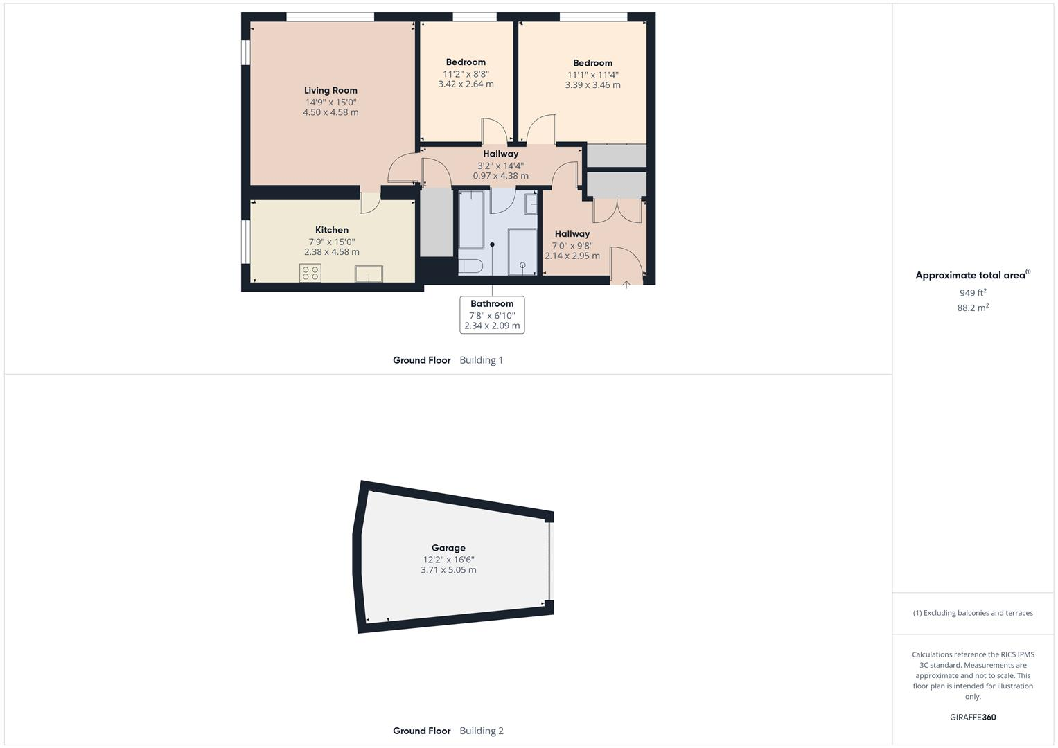 Beaumont Court, Whitley Bay floorplan