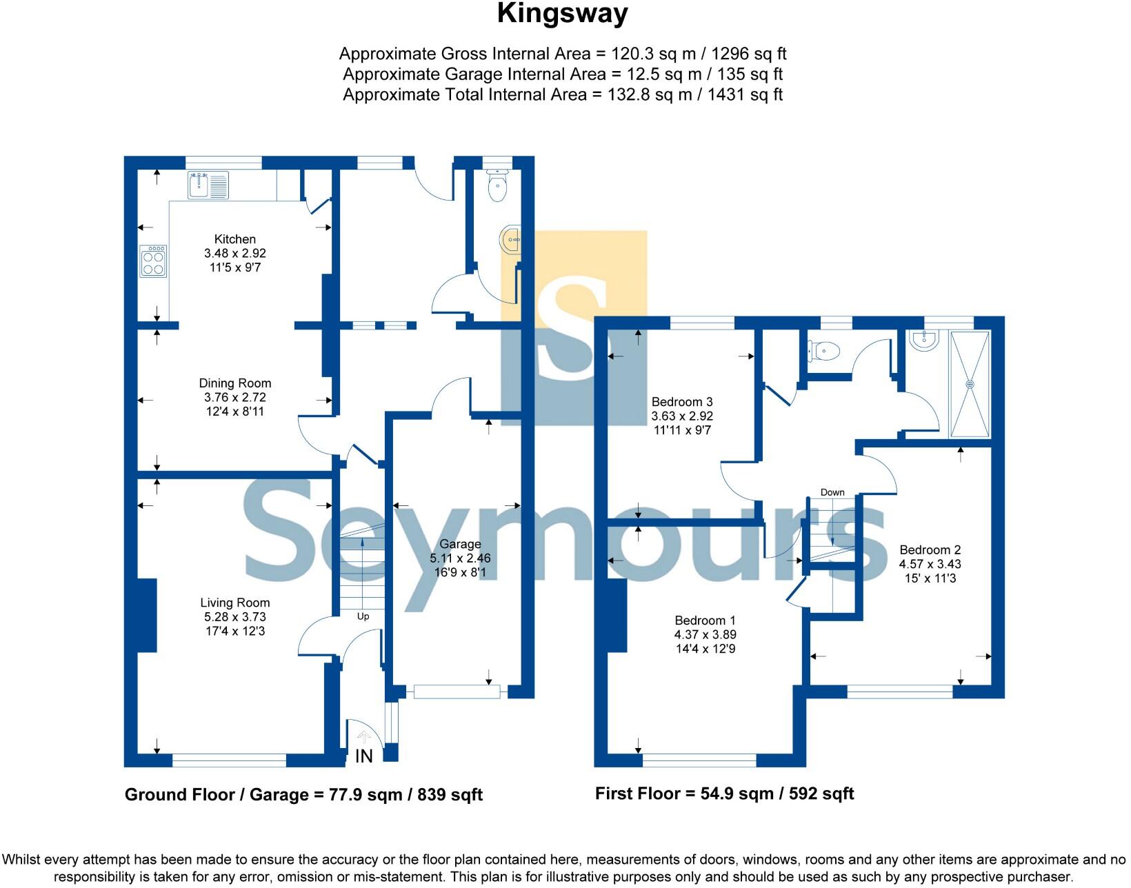 Kingsway, Blackwater floorplan