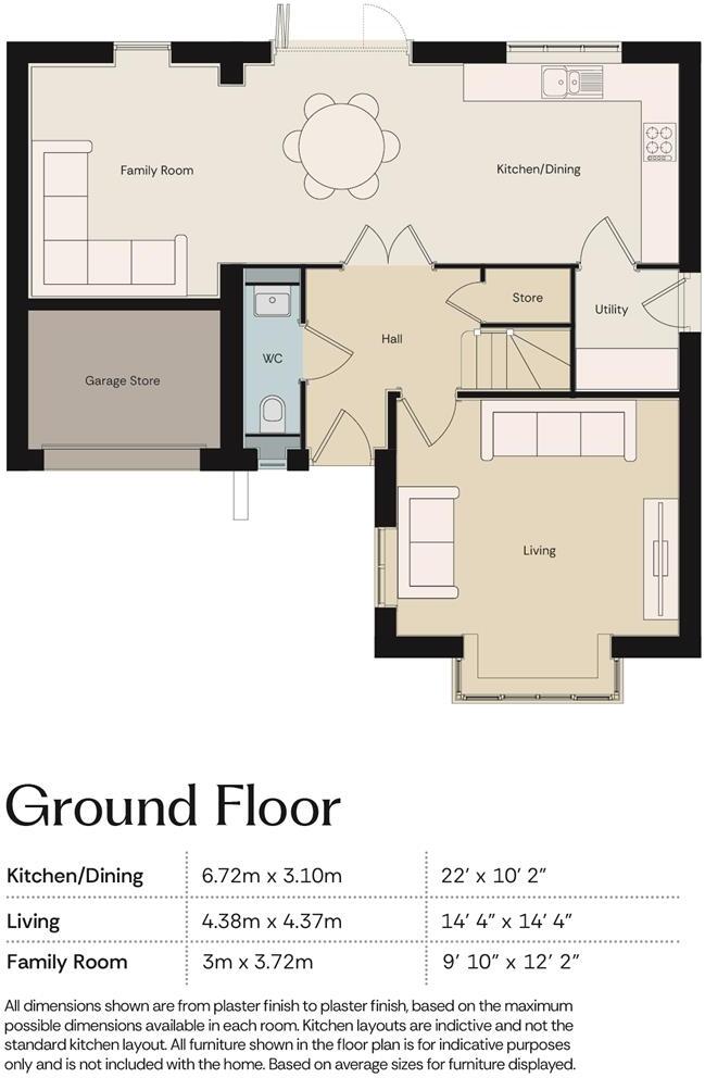 Plot 399, The Haxby, The Greenways, Goole floorplan