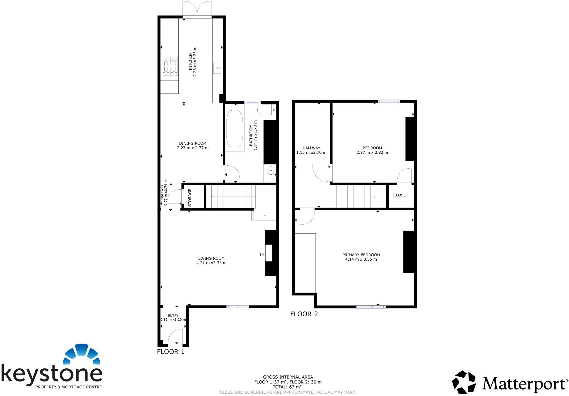 Salisbury Street, Shotton, Deeside, Flintshire, CH5 1DP floorplan