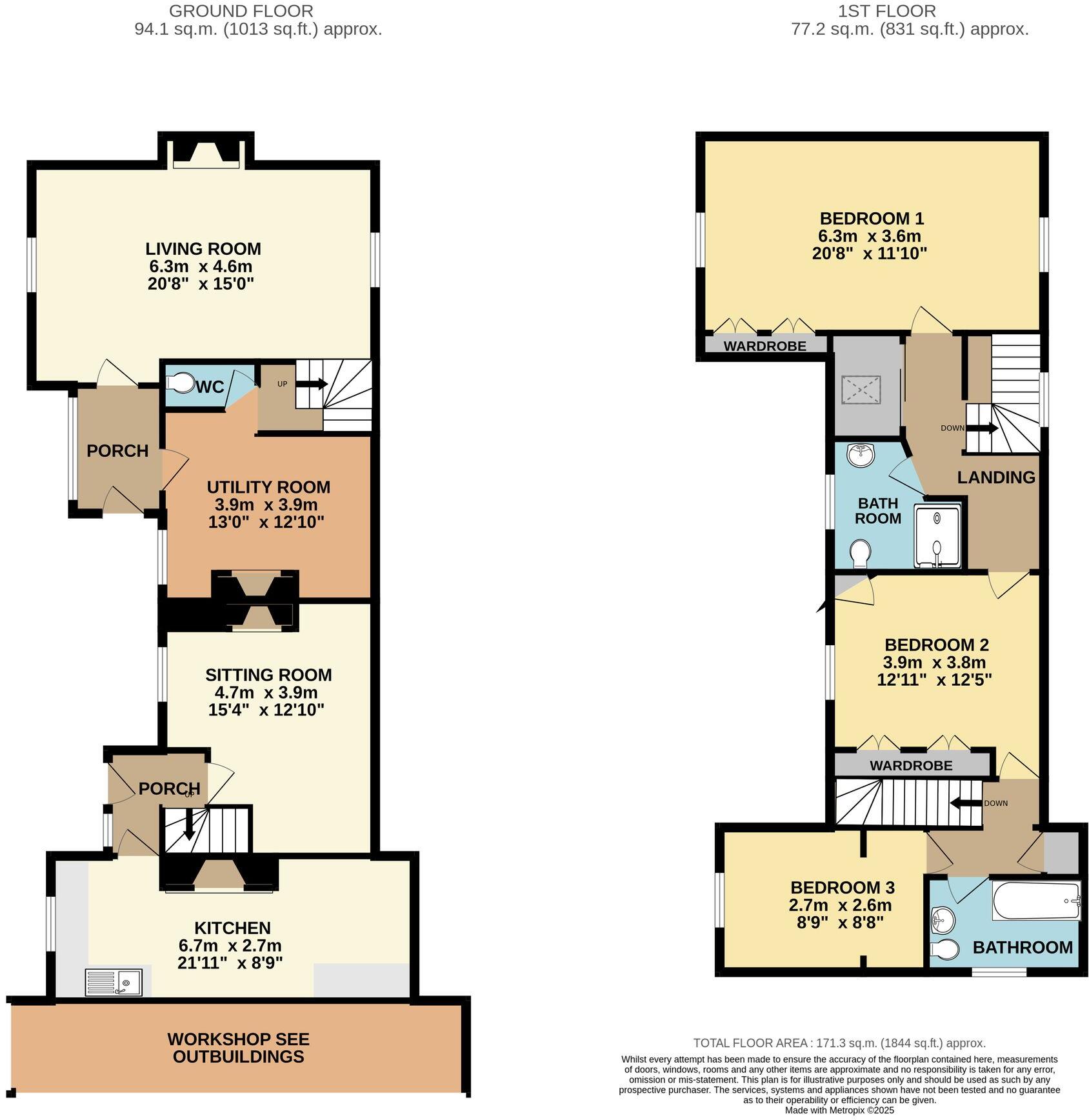 Little Isle, Clee Hill, SY8 floorplan