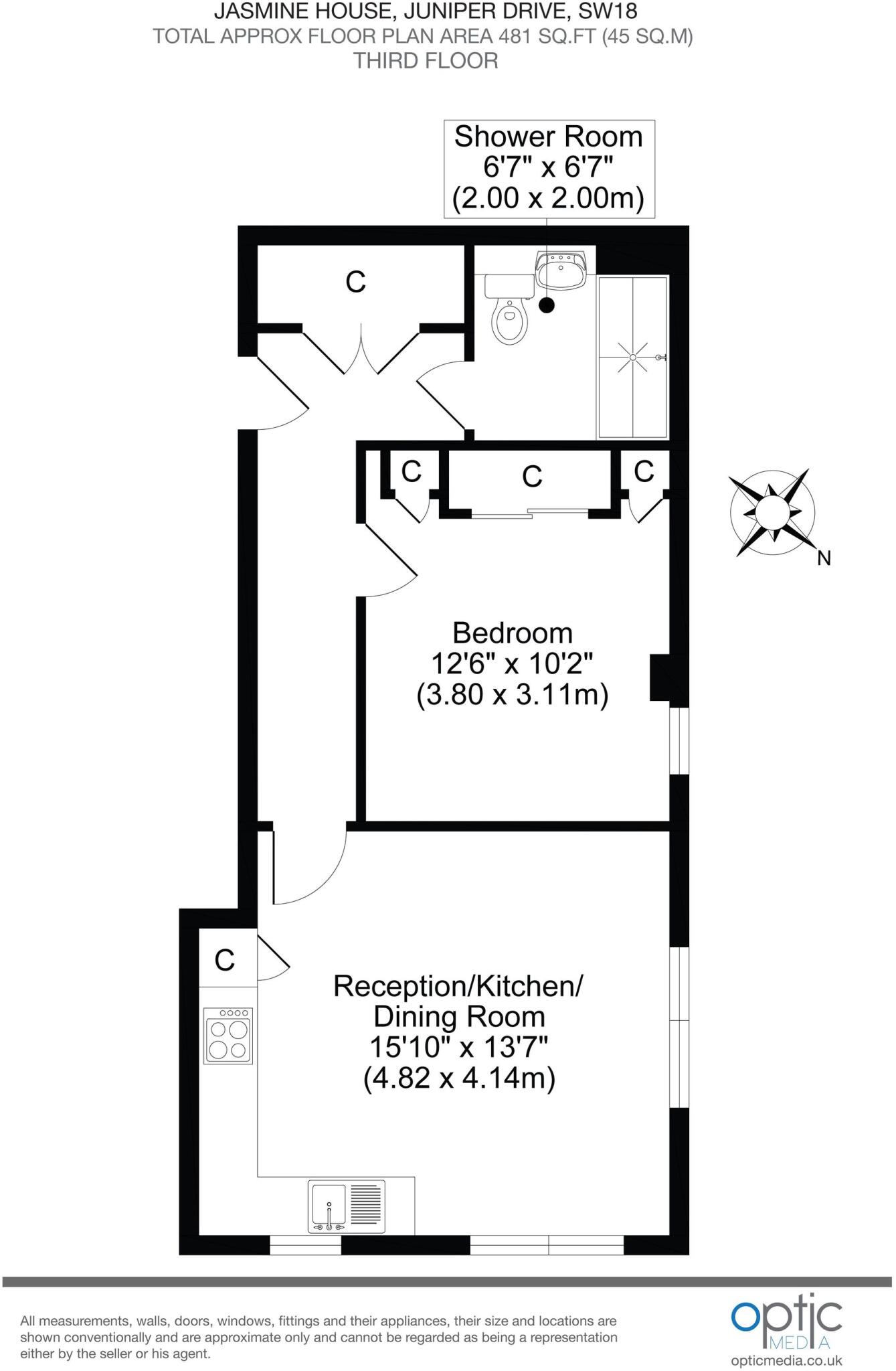 Juniper Drive, London, SW18 floorplan