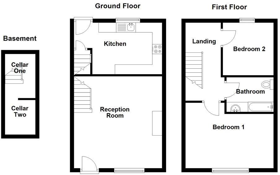 Sagar Holme Terrace, Rossendale floorplan