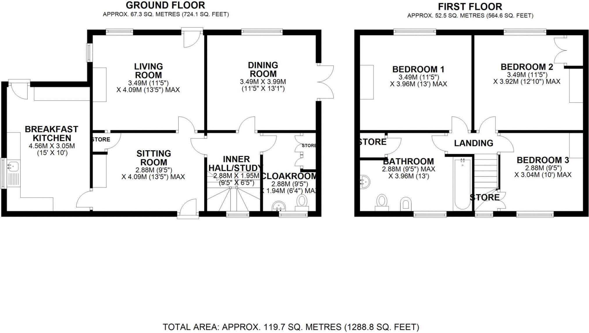 Fountain Lane, Northwich floorplan