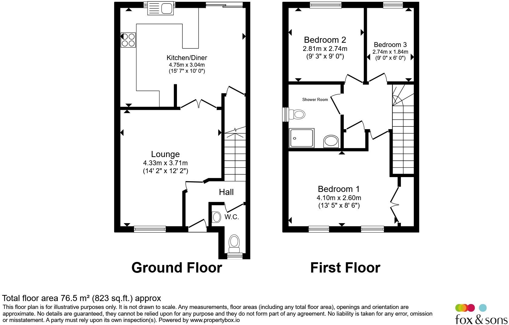 Magennis Close, Gosport floorplan